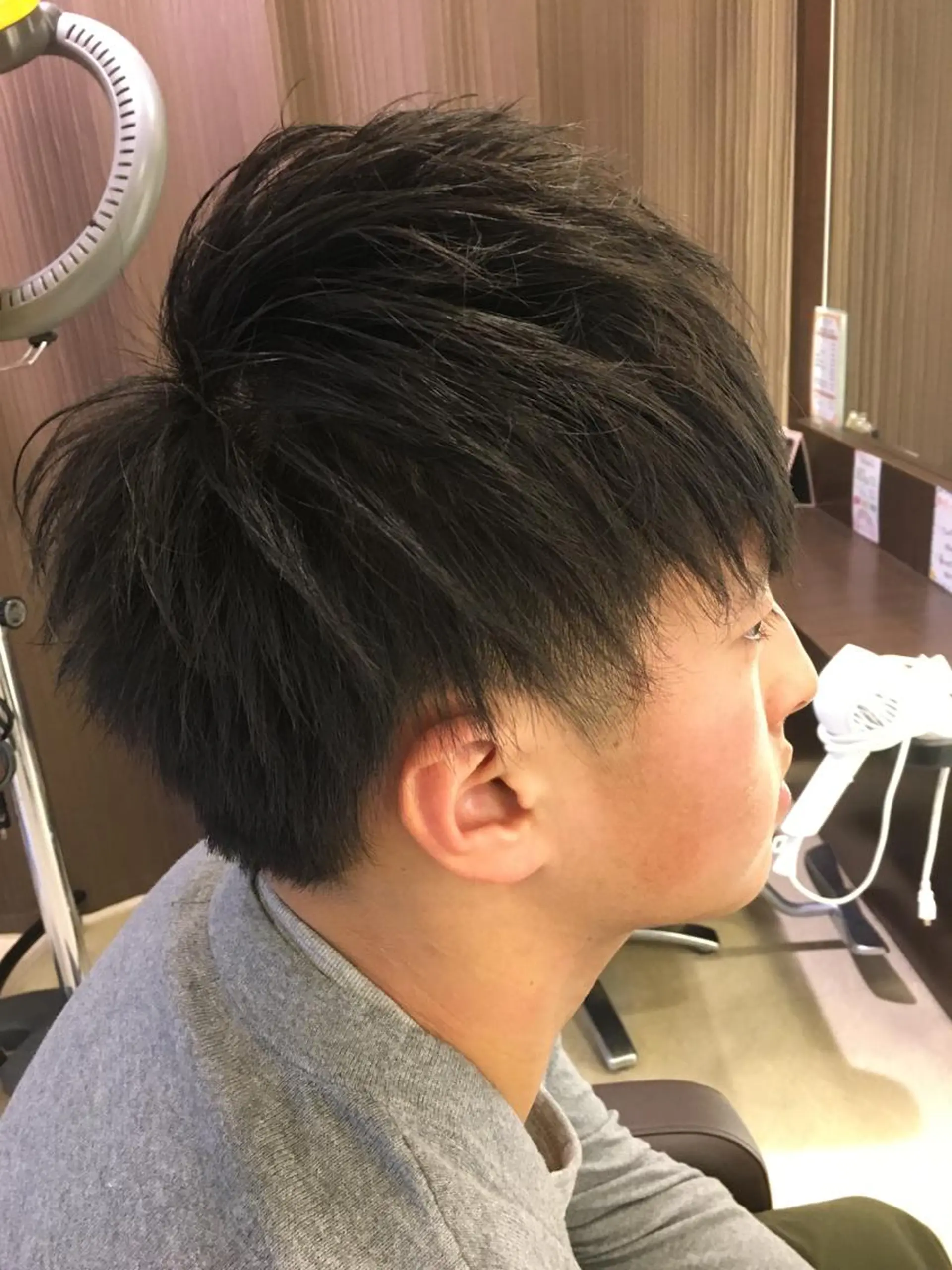 メンズ カット 伊藤 元気のヘアスタイル