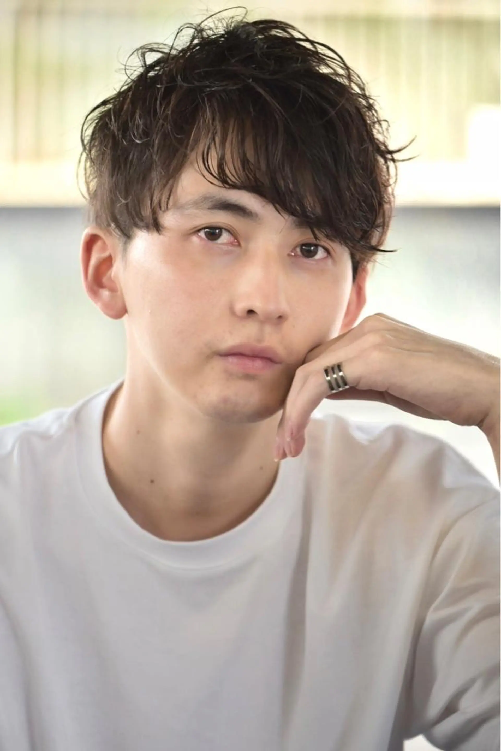 ショート パーマ 北川 裕暁のヘアスタイル