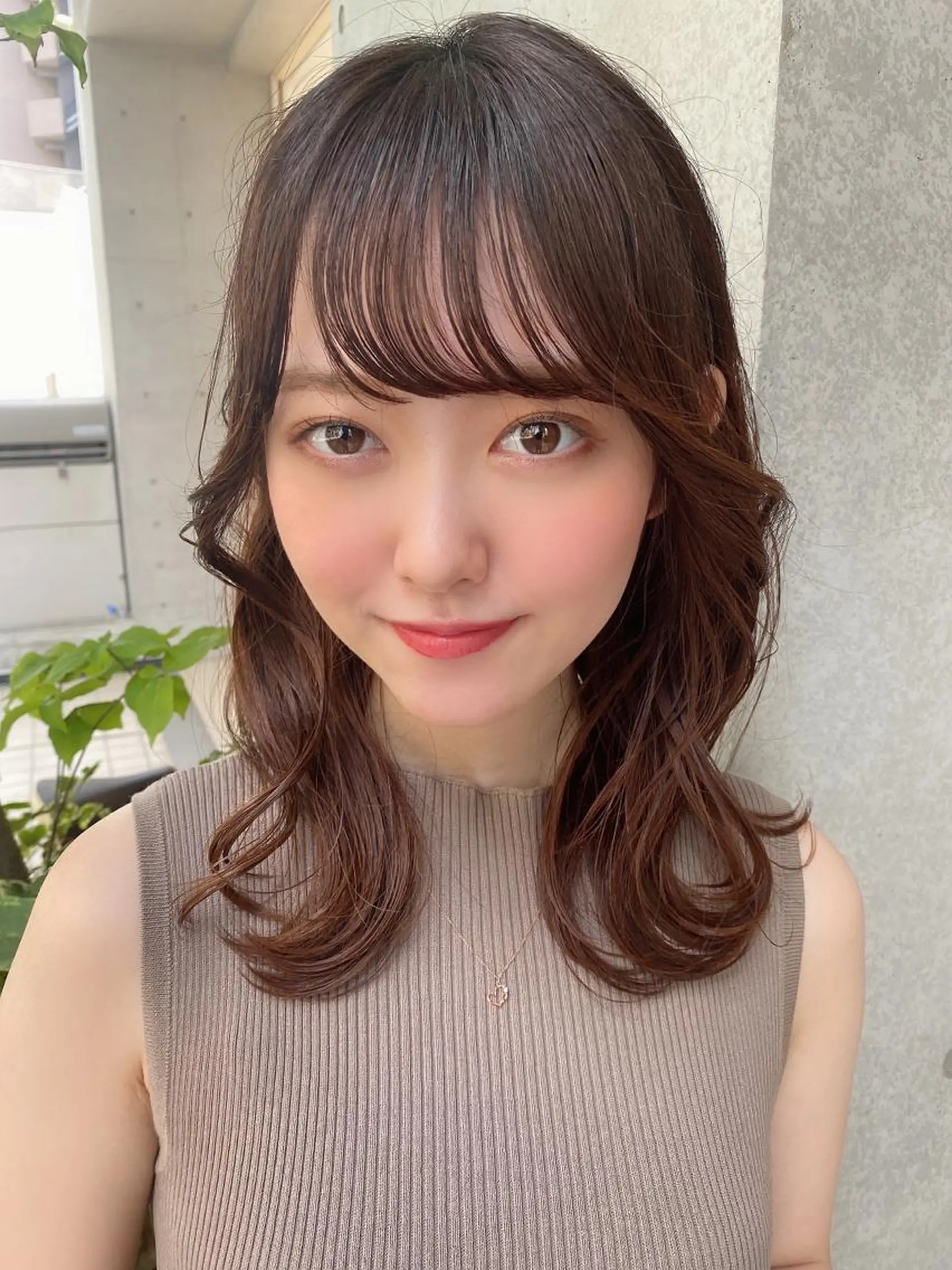 ミディアム レイヤー×韓国 🇰🇷鈴木啓太のヘアスタイル