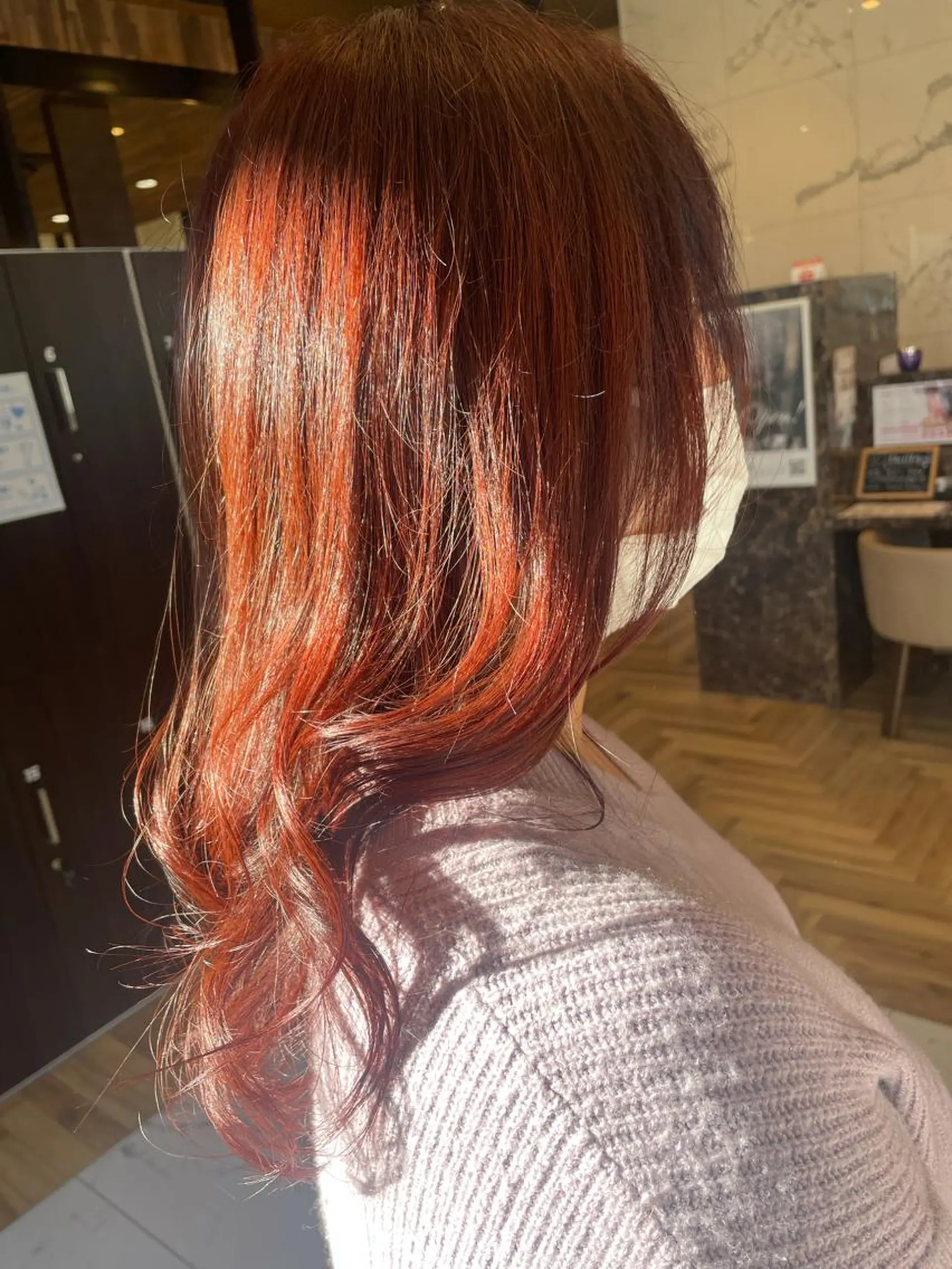 カラー ヘアカラー 中村 誠也のヘアスタイル