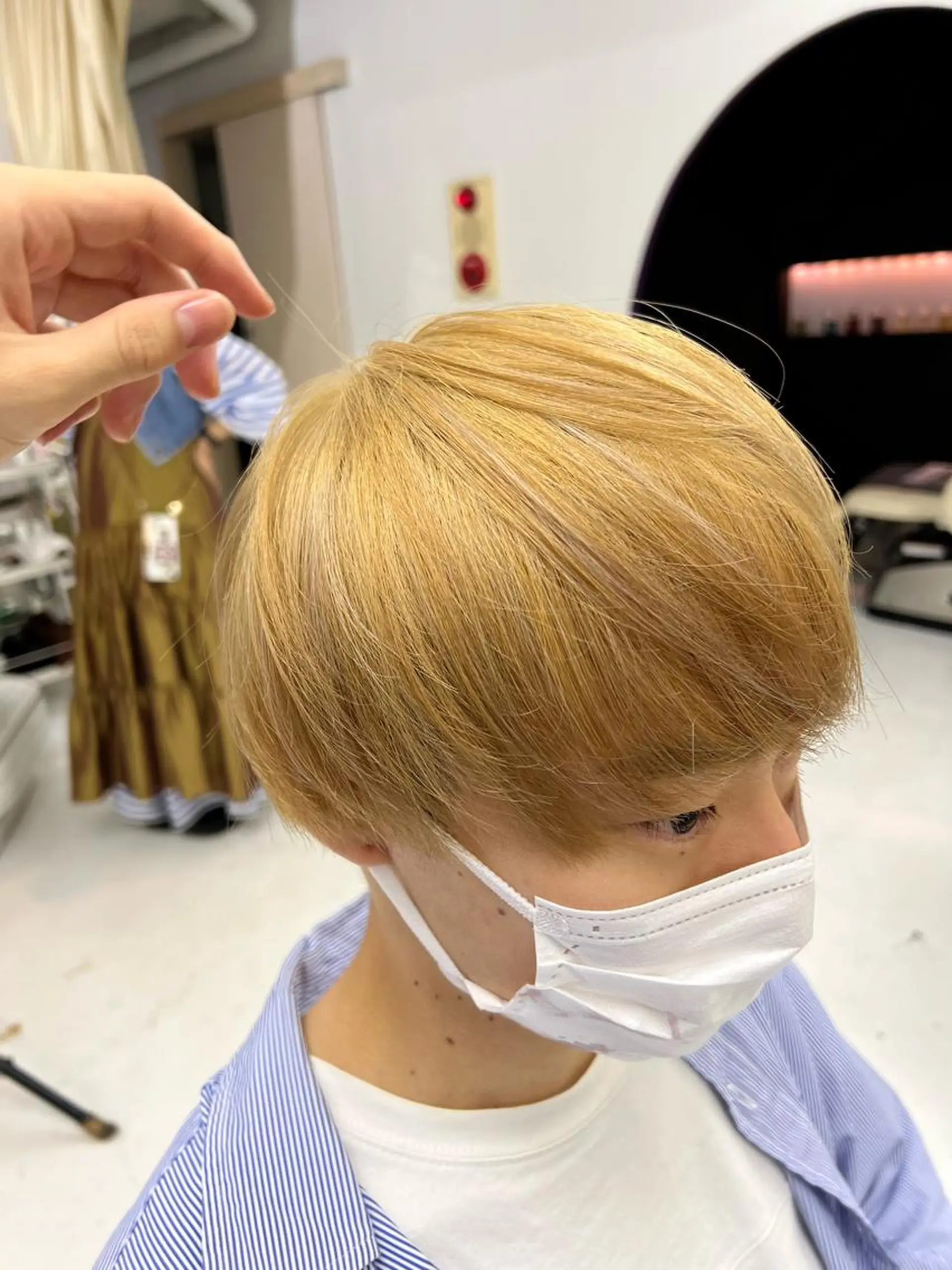 メンズ メンズブリーチ ラテ武蔵小杉所属・野崎 海翔のヘアスタイル