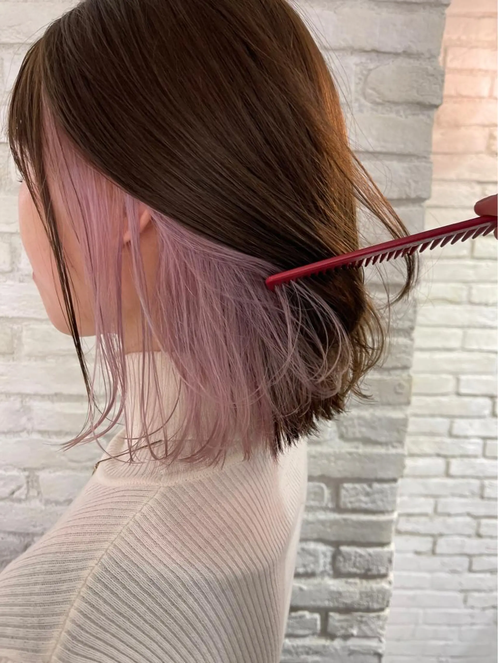 カラー 韓国ヘア/艶カラー /田中悠佑のヘアスタイル