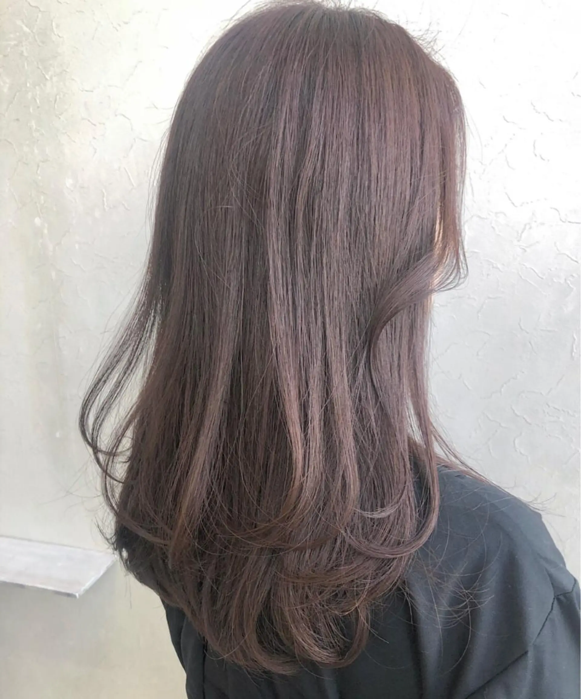 セミロング カラー nakahara madokaのヘアスタイル