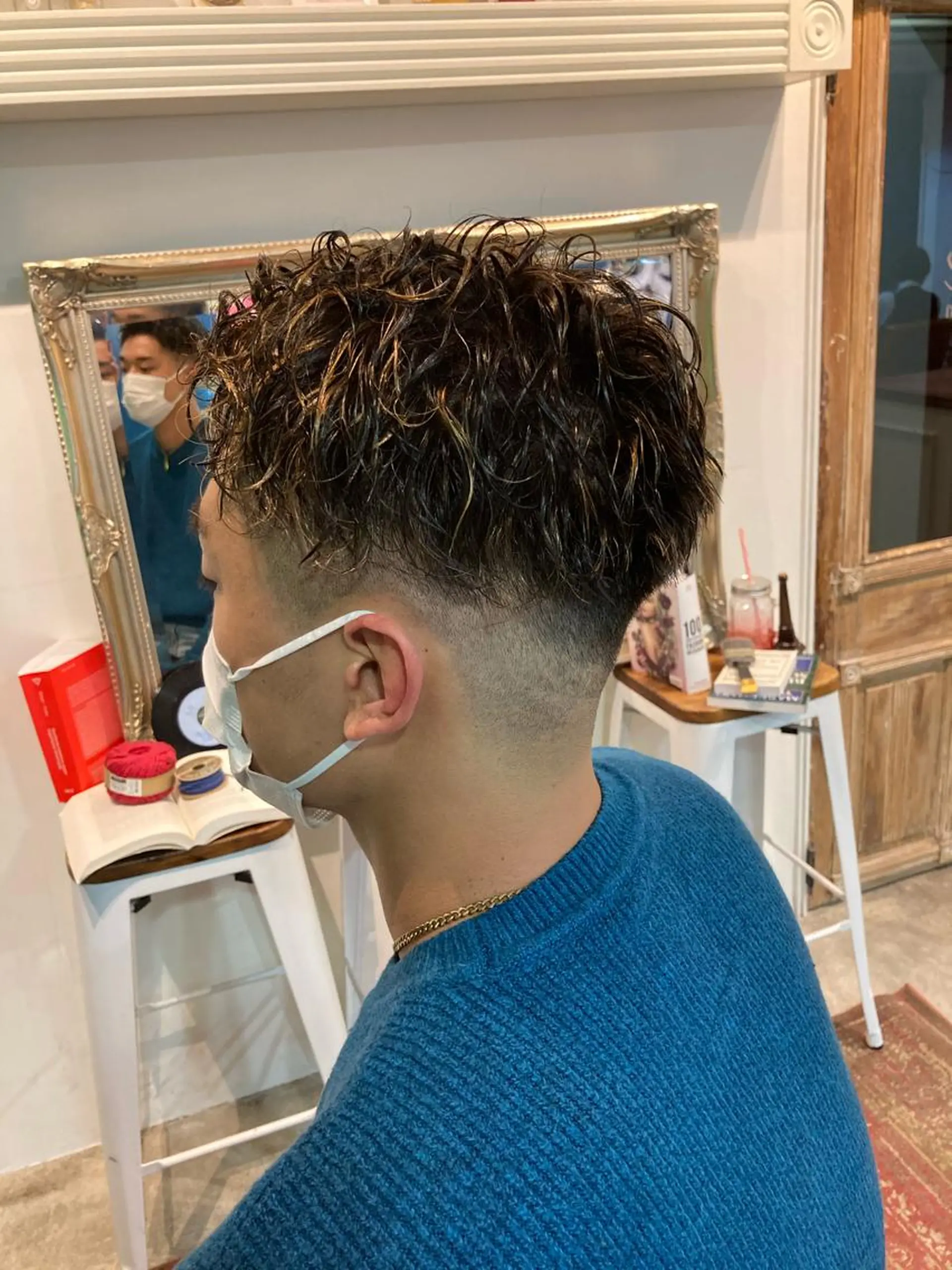 メンズ カット パーマ メンズ特化 TAKUYAのヘアスタイル