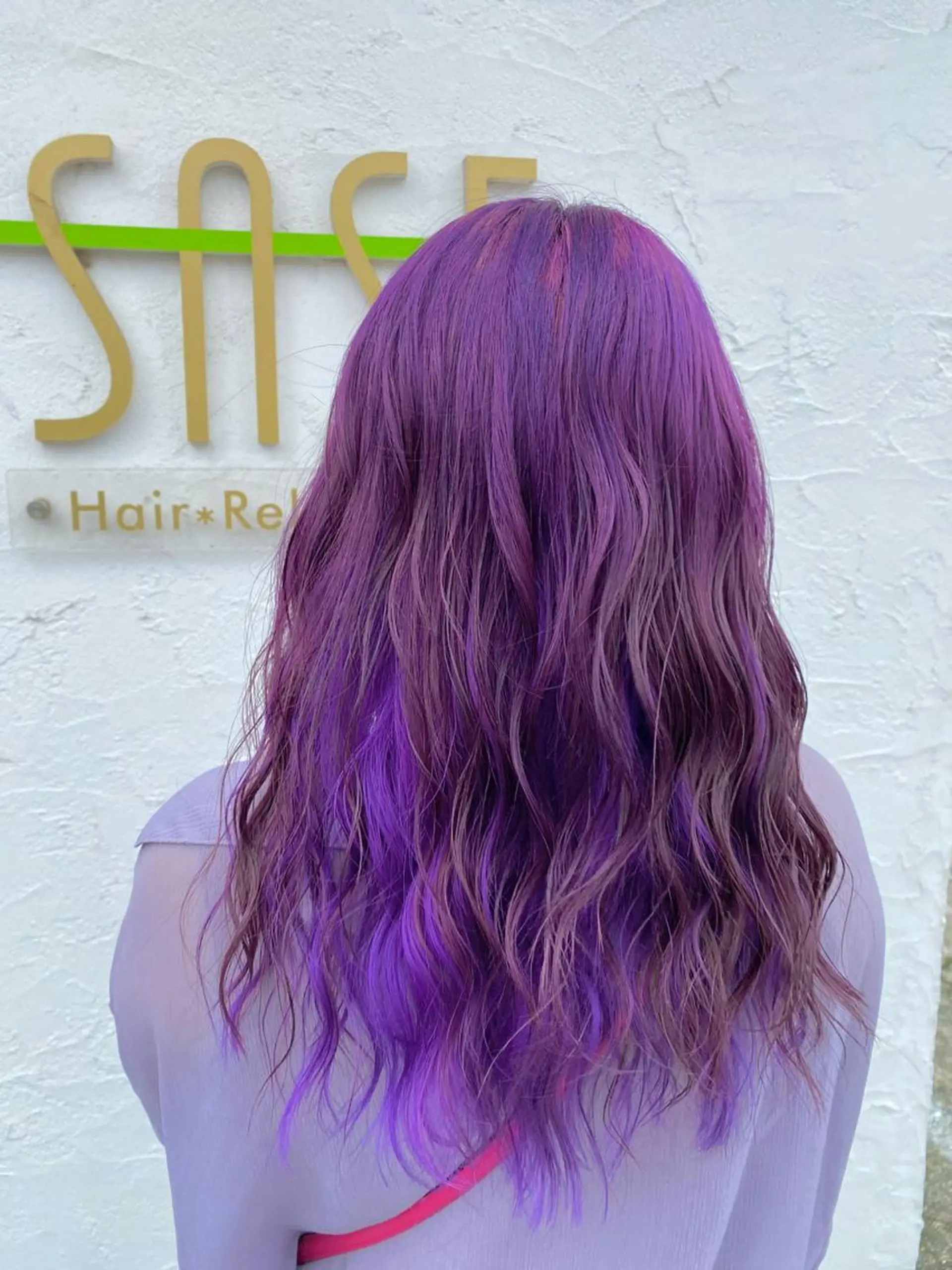 ロング カラー ヘアアレンジ Design Color🐰アユミのヘアスタイル