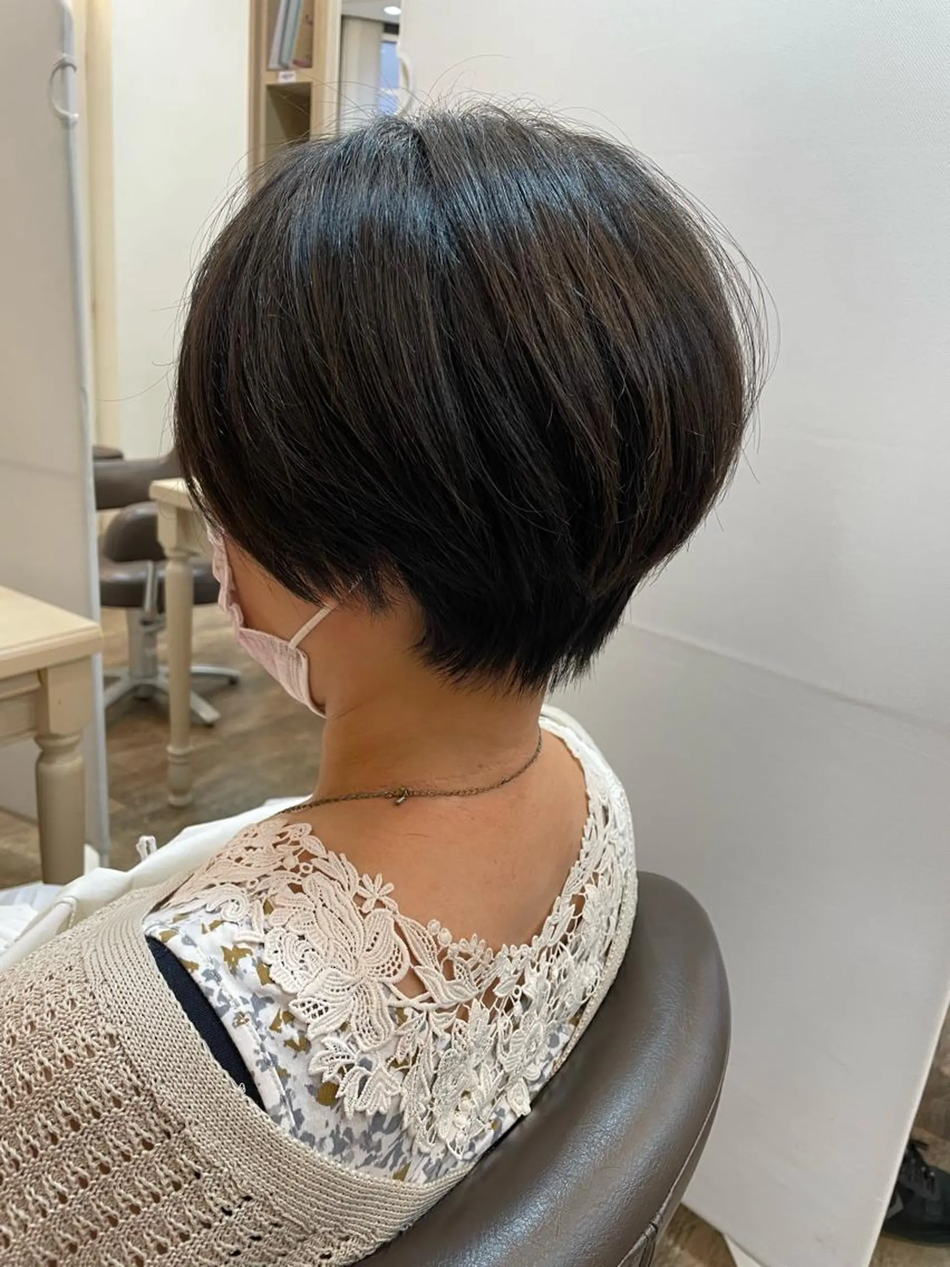 ショート ハンサムショート ショートヘア カット sawa tamaeのヘアスタイル