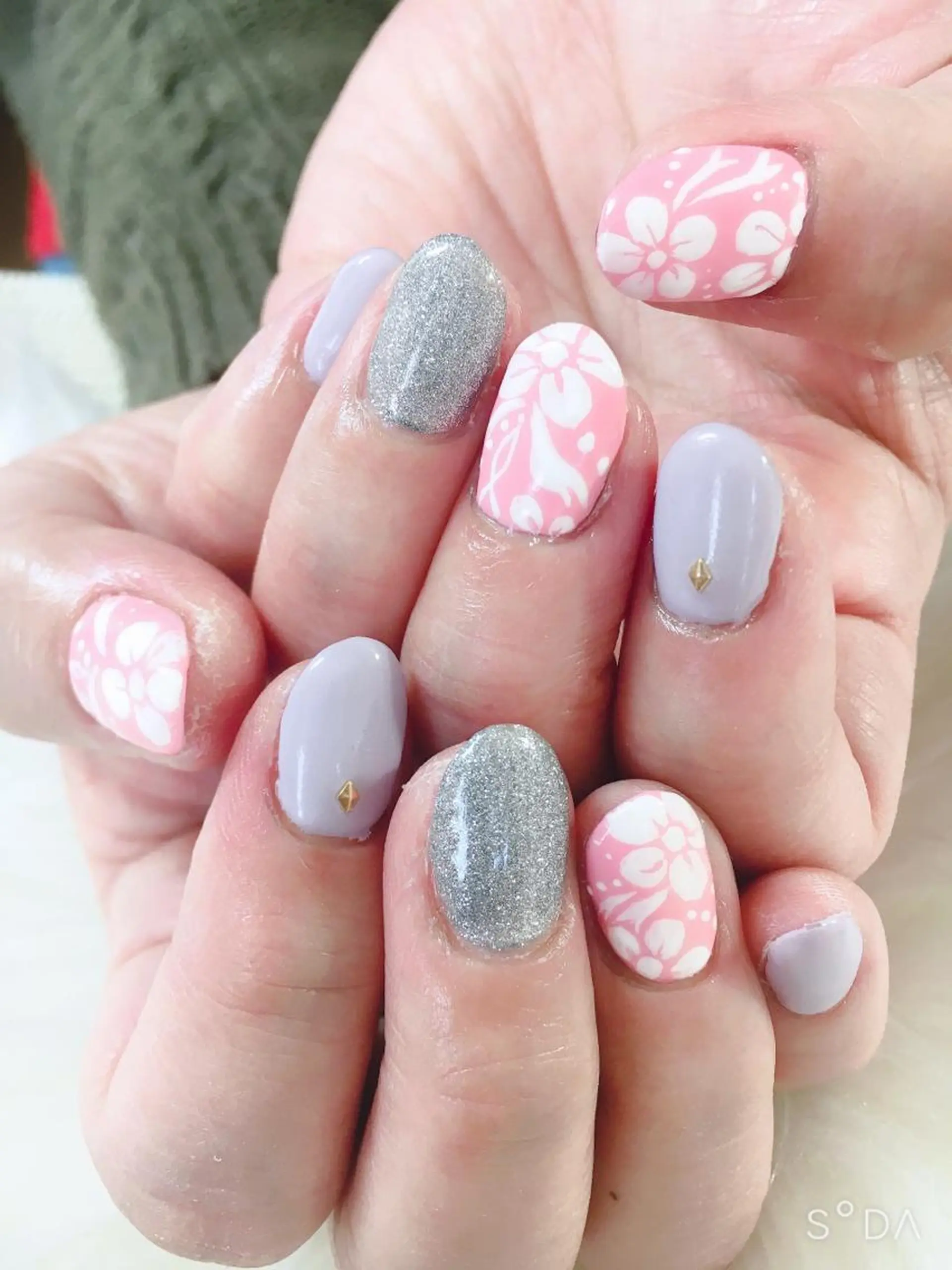 ネイル フラワーネイル miwa ミワのネイルデザイン