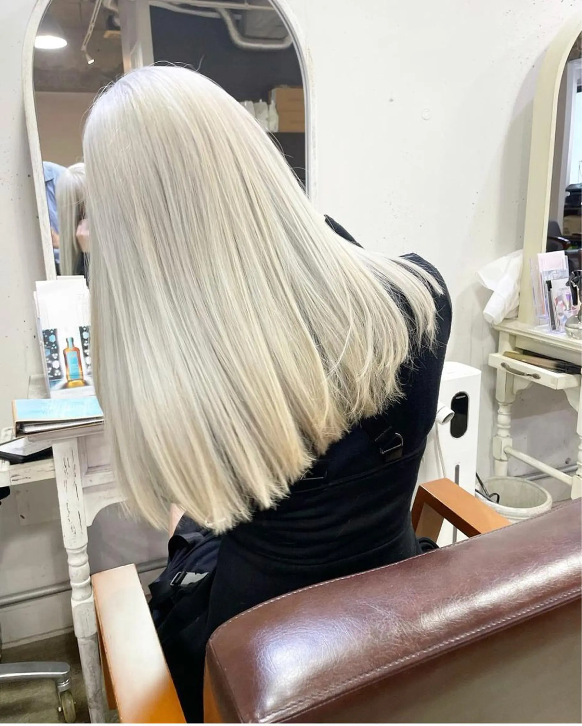 ミディアム カラー カット ヘアカラー トリートメント suvvy hairsalonのヘアスタイル
