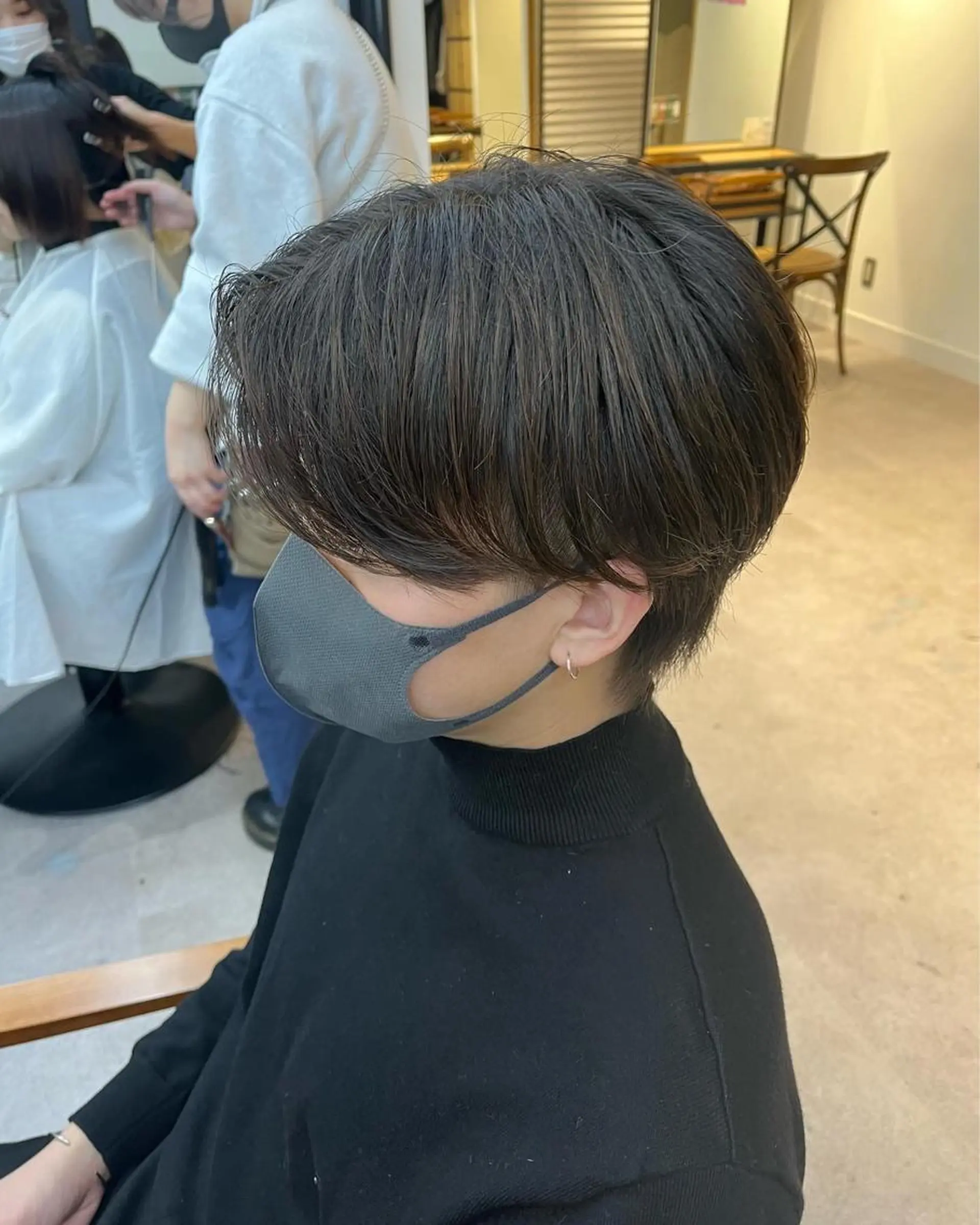 パーマ メンズ ✨メンズパーマ特化 アリサ✨のマツエク・マツパデザイン
