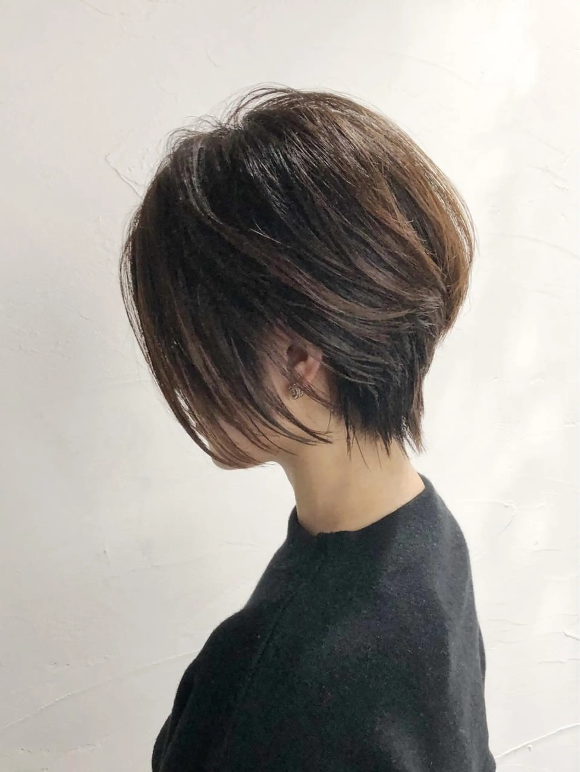ショート ショート/ハイライト /白髪ぼかし🌿松本のヘアスタイル