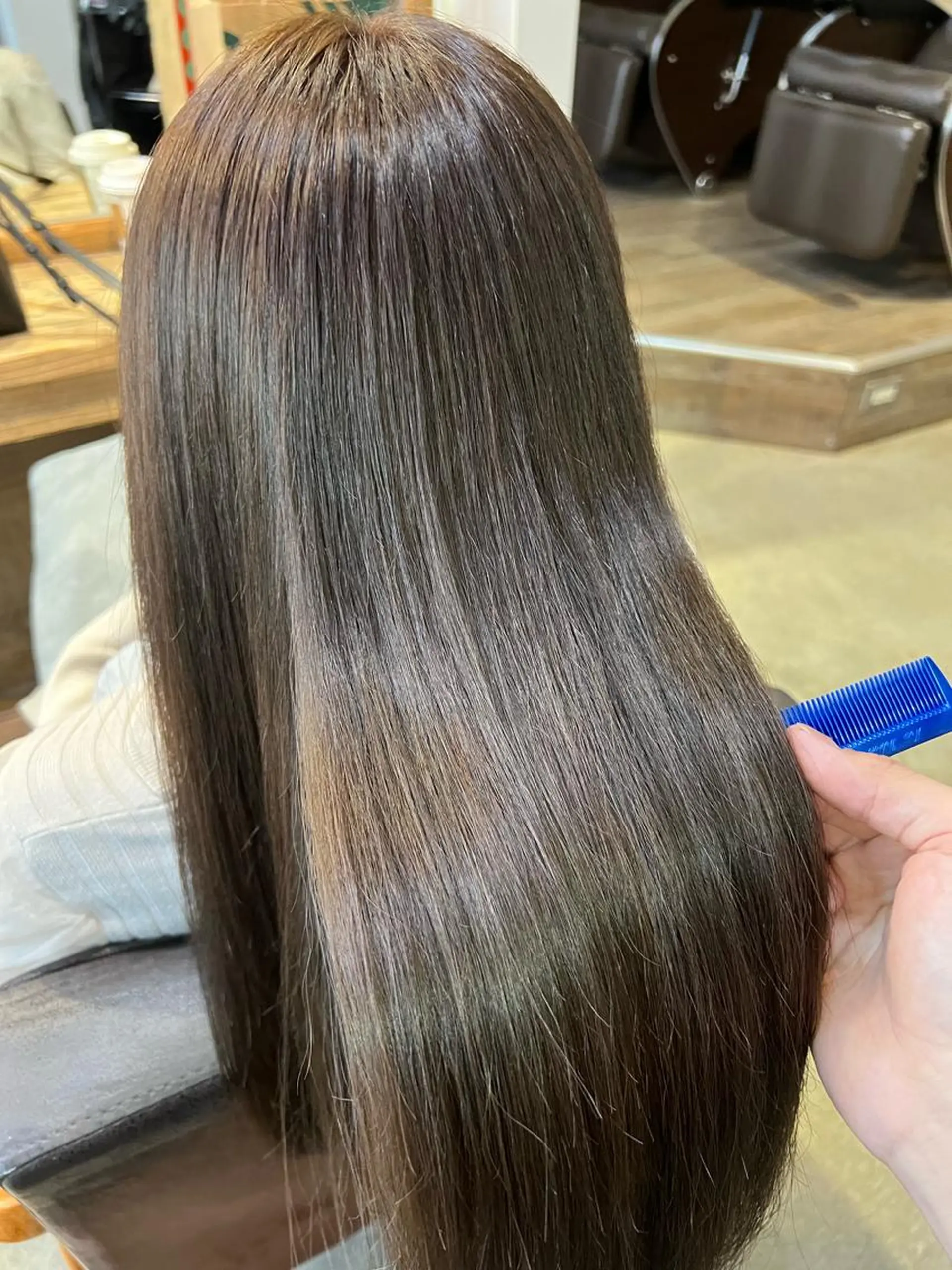 ロング カラー パーマ ヘアアレンジ ブリーチ デザインカラー イヤリングカラー ハイライトカラー ハイライト カット ヘアカラー トリートメント ヘッドスパ 野口 秀人 🦋髪質改善🫧のヘアスタイル