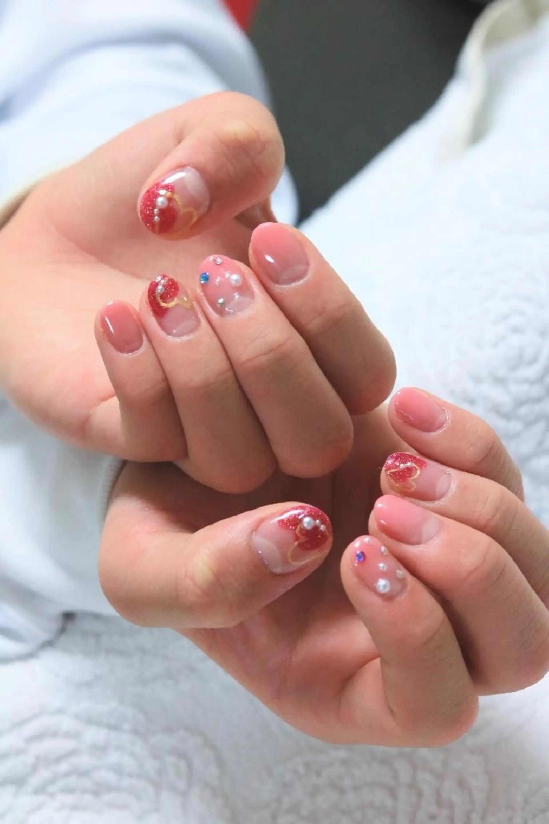 ネイル バレンタイン Nail Atelier B.のネイルデザイン