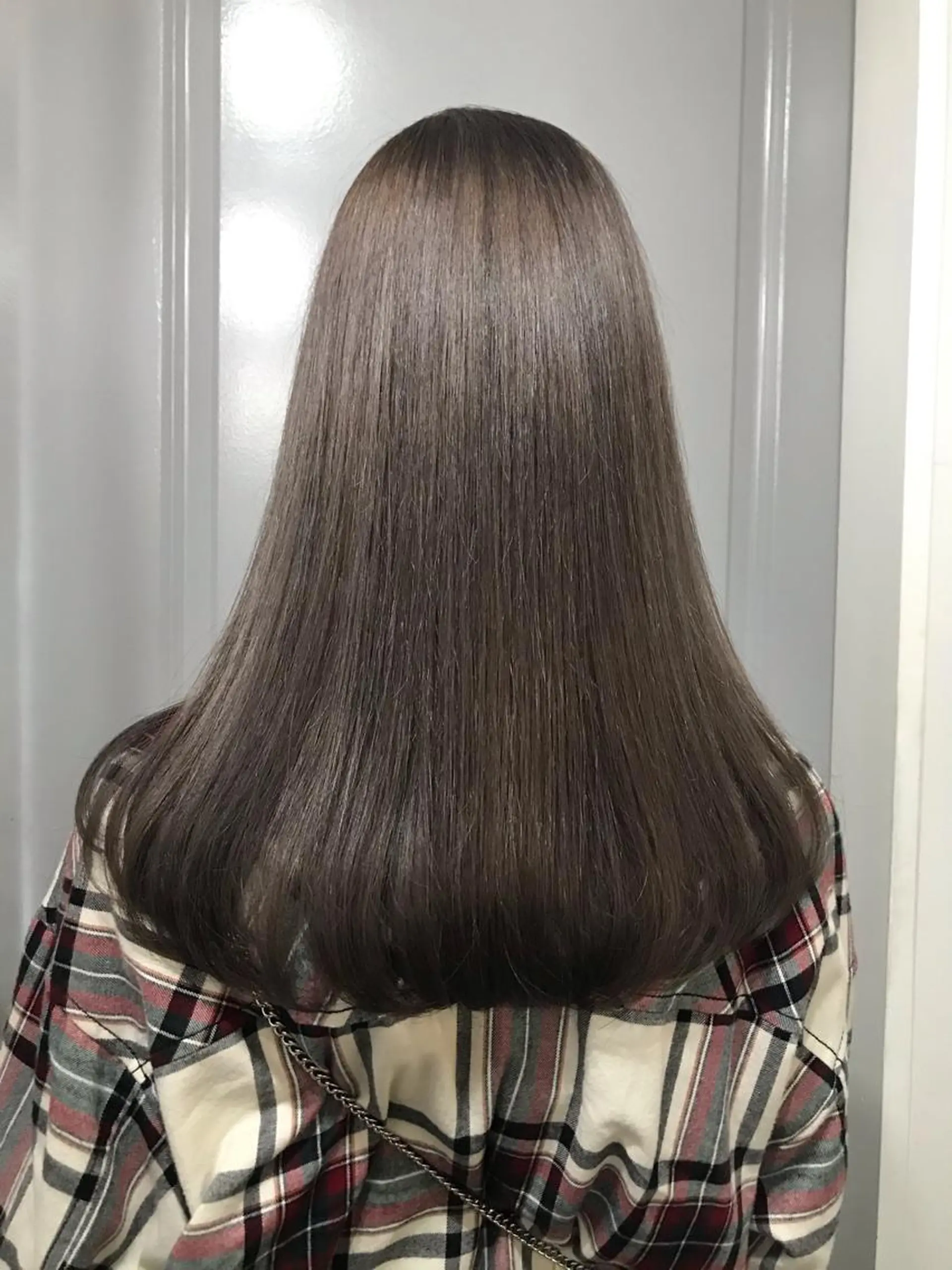 セミロング カラー ベージュカラー ブリーチ ブロンド ブロンドベージュ グレージュ Piaコータロー ハイトーン&‪ボブのヘアスタイル