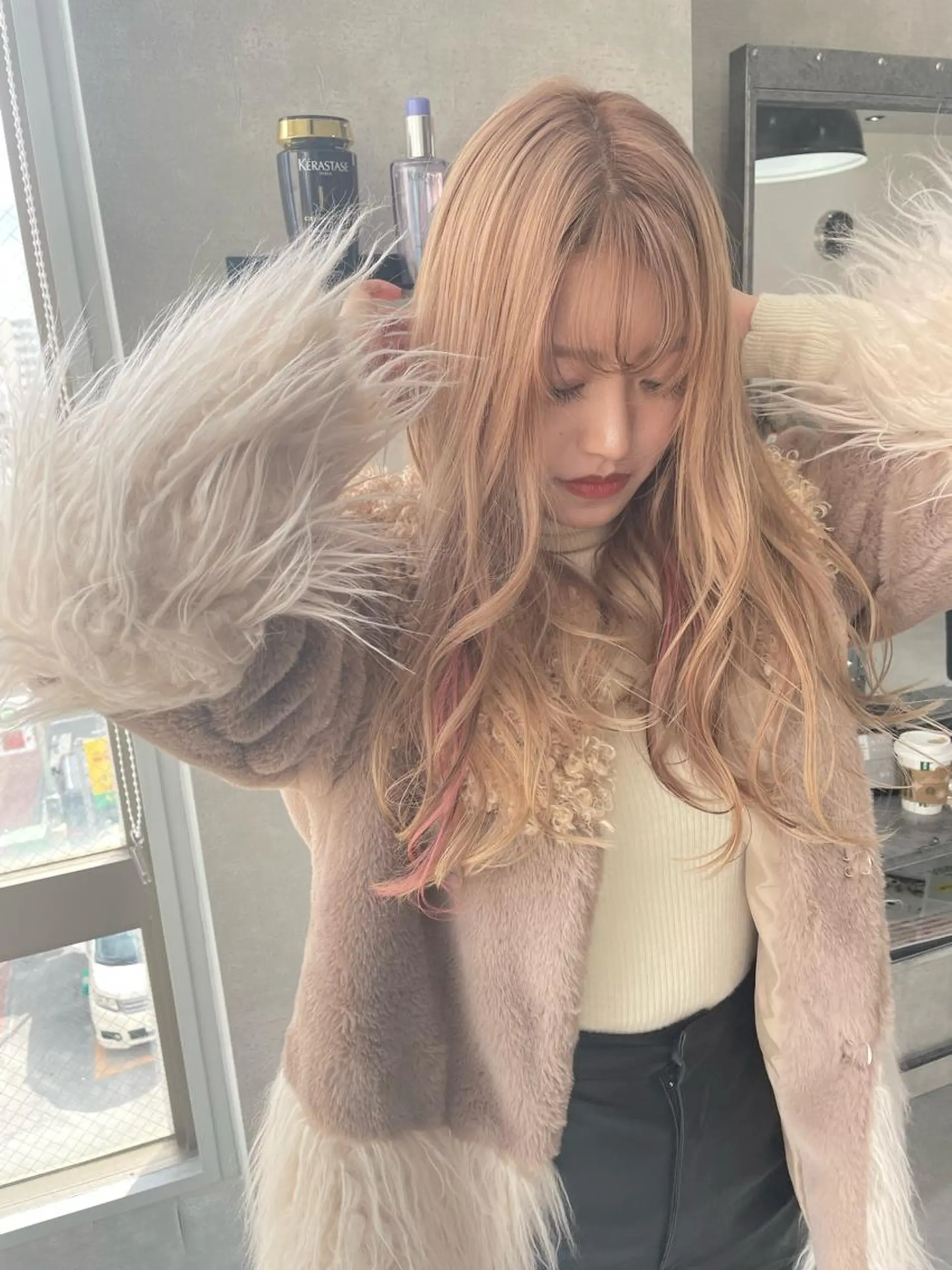 ロング ヘアカラー RAWR　Hair Brio所属・髪質改善/ブリーチ /ユウキ🫧🌸のヘアスタイル