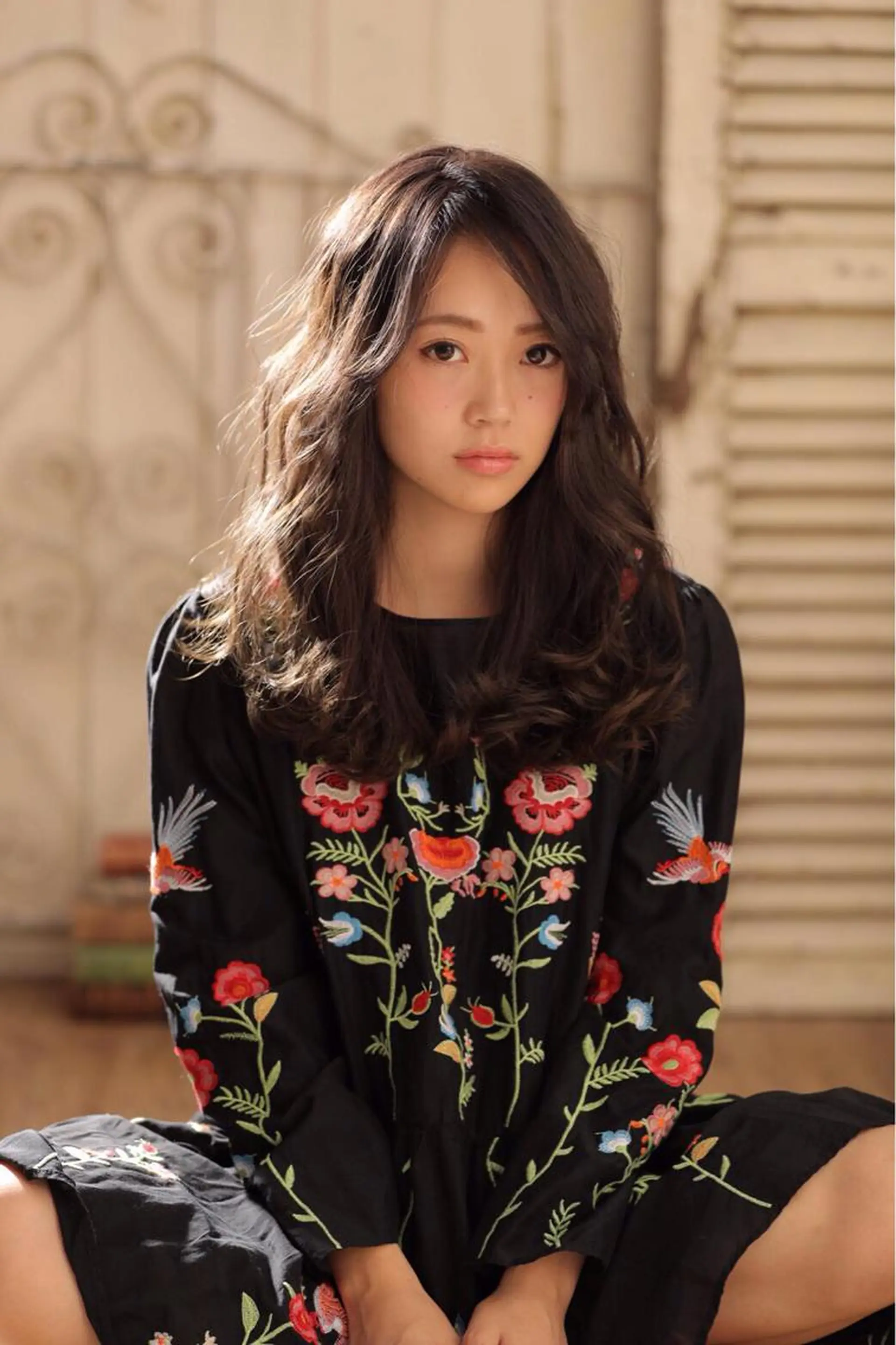 セミロング ✨艶感/透け感✨Sherry所属・艶髪/ハイトーン Sherryのヘアスタイル