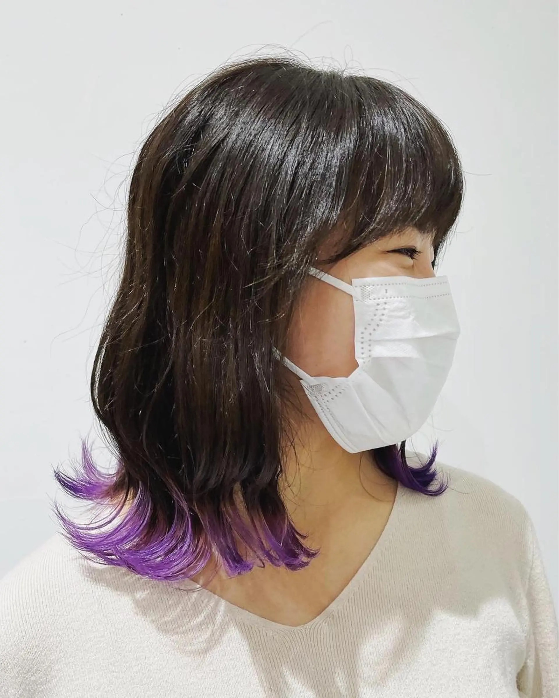 ミディアム サブリナシュシュ所属・朝倉 海斗のヘアスタイル
