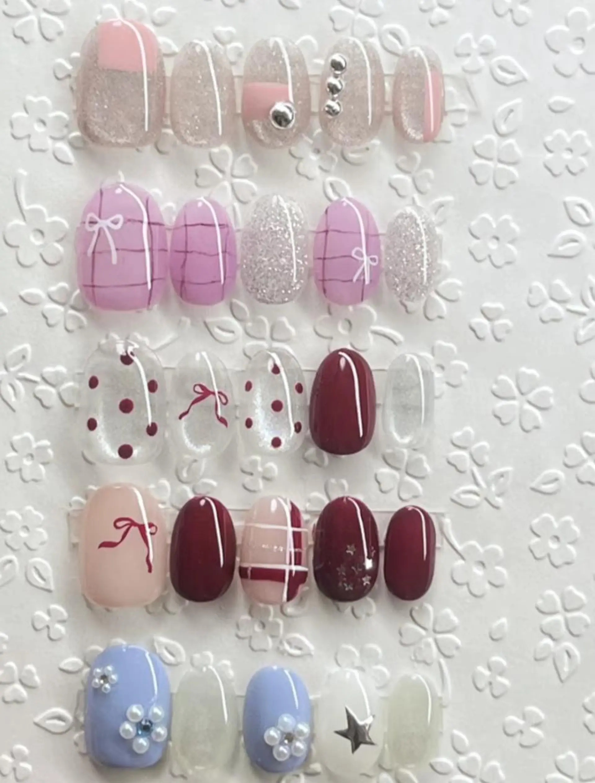 ネイル ビルドアップ ビューティーのネイルデザイン