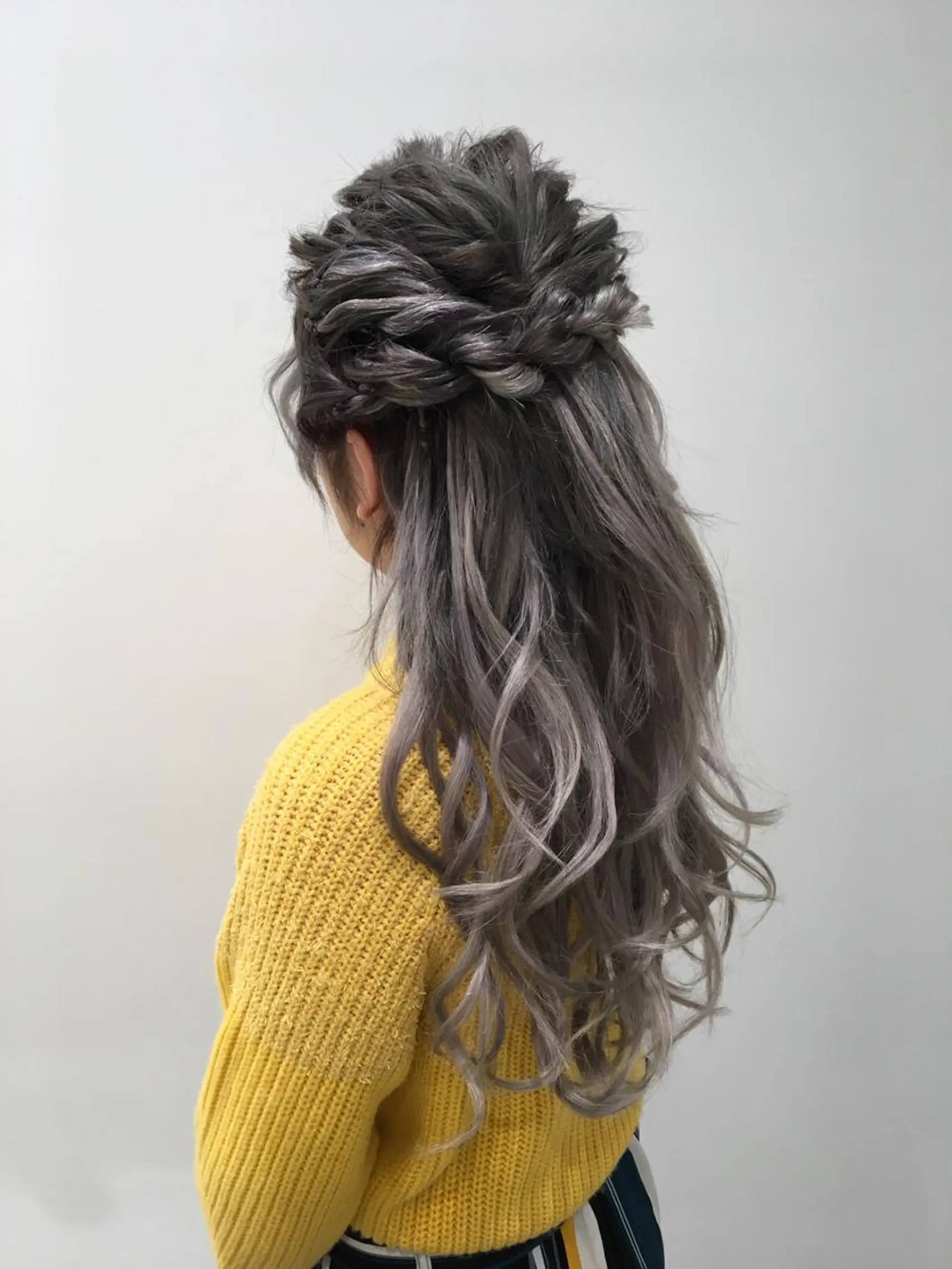 ロング ヘアアレンジ たなか ちあきのヘアスタイル