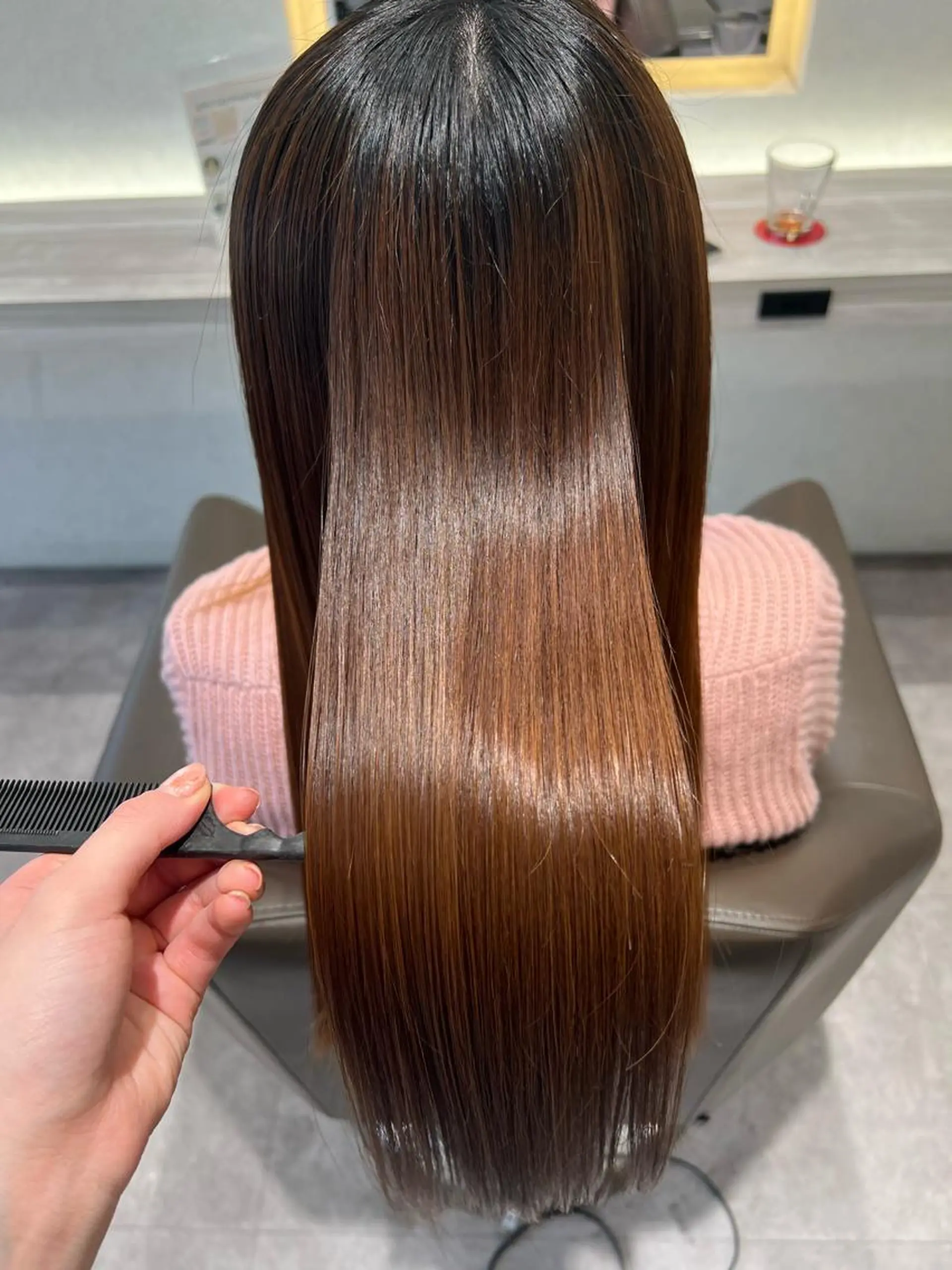 ロング トリートメント 宮下 志織のヘアスタイル