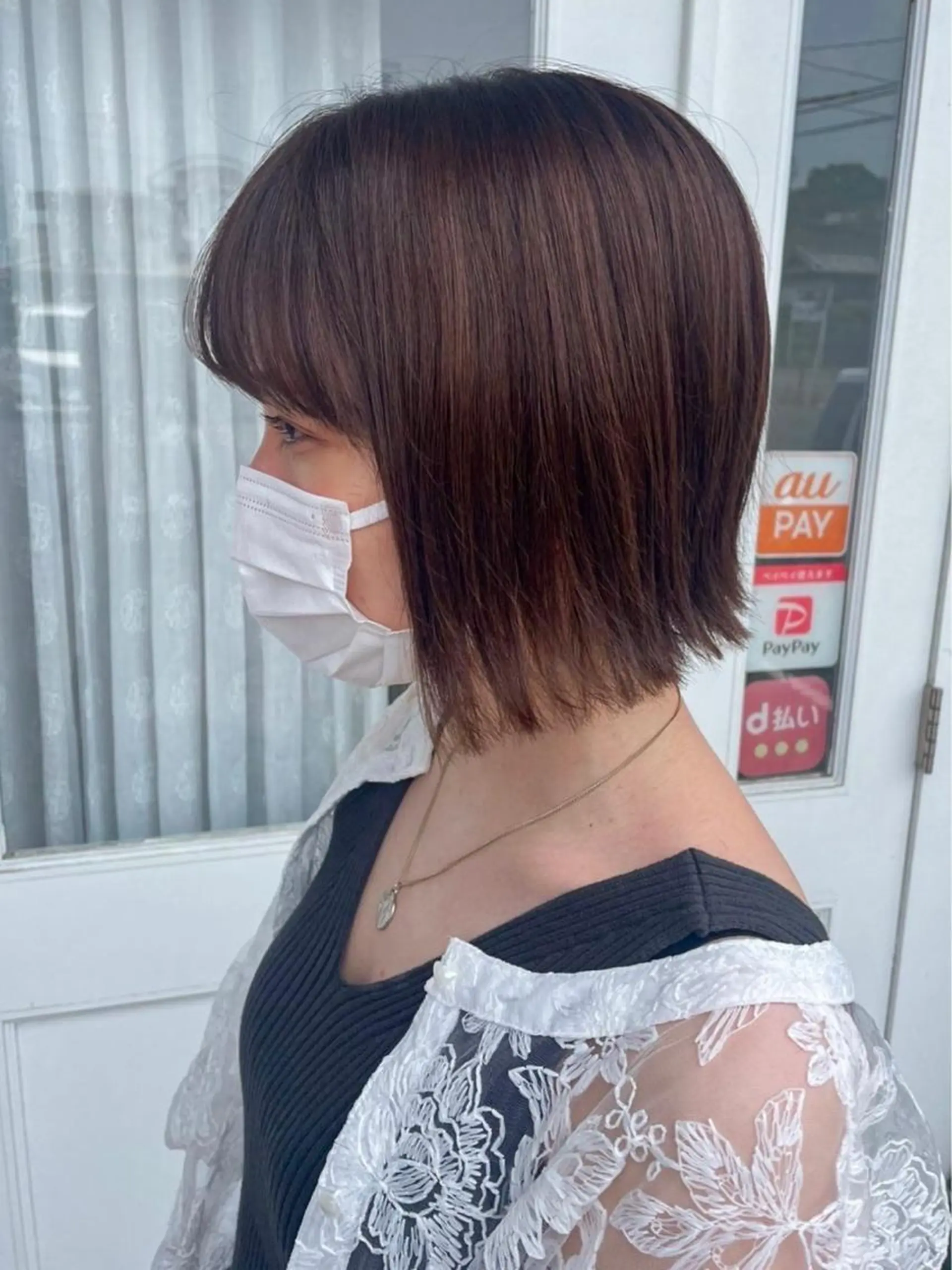ミディアム カラー YUIMARL なつきのヘアスタイル