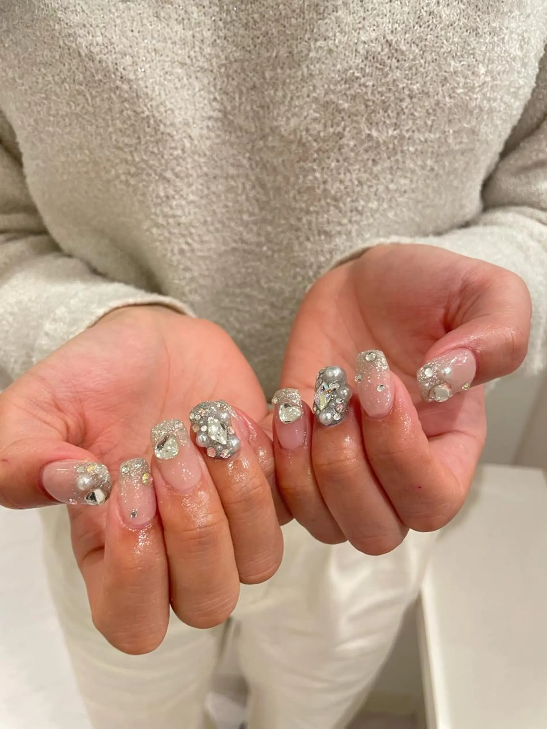 ネイル 束感まつ毛/ネイル/ LED♥KIRARAのマツエク・マツパデザイン