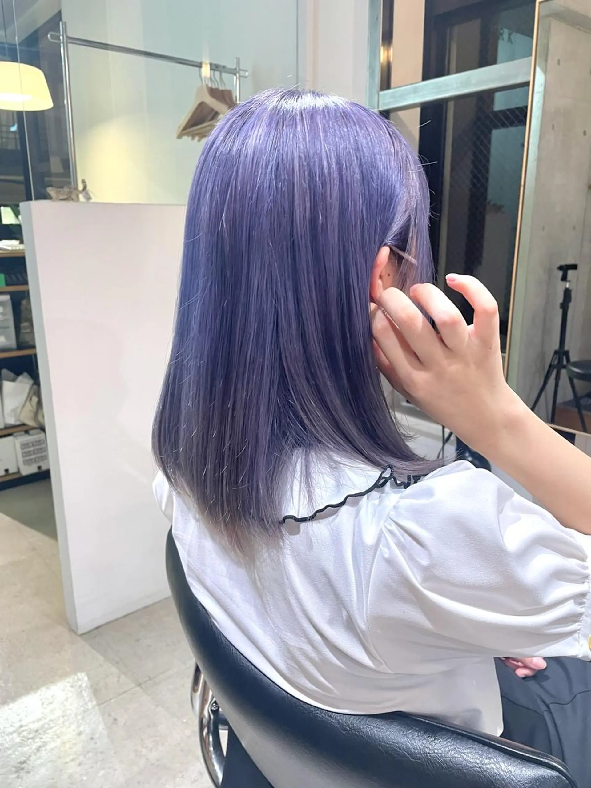 ミディアム カラー ヘアアレンジ GRAND OMOTESANDOのヘアスタイル