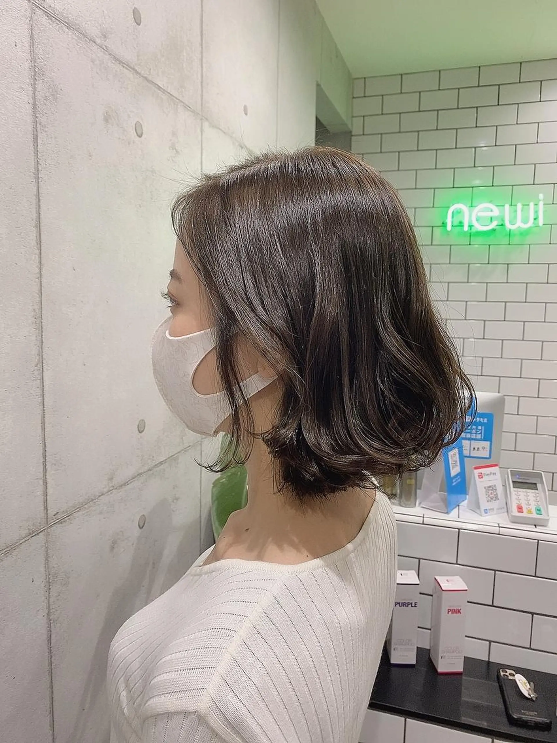 ショート newi赤羽 HINATAのヘアスタイル