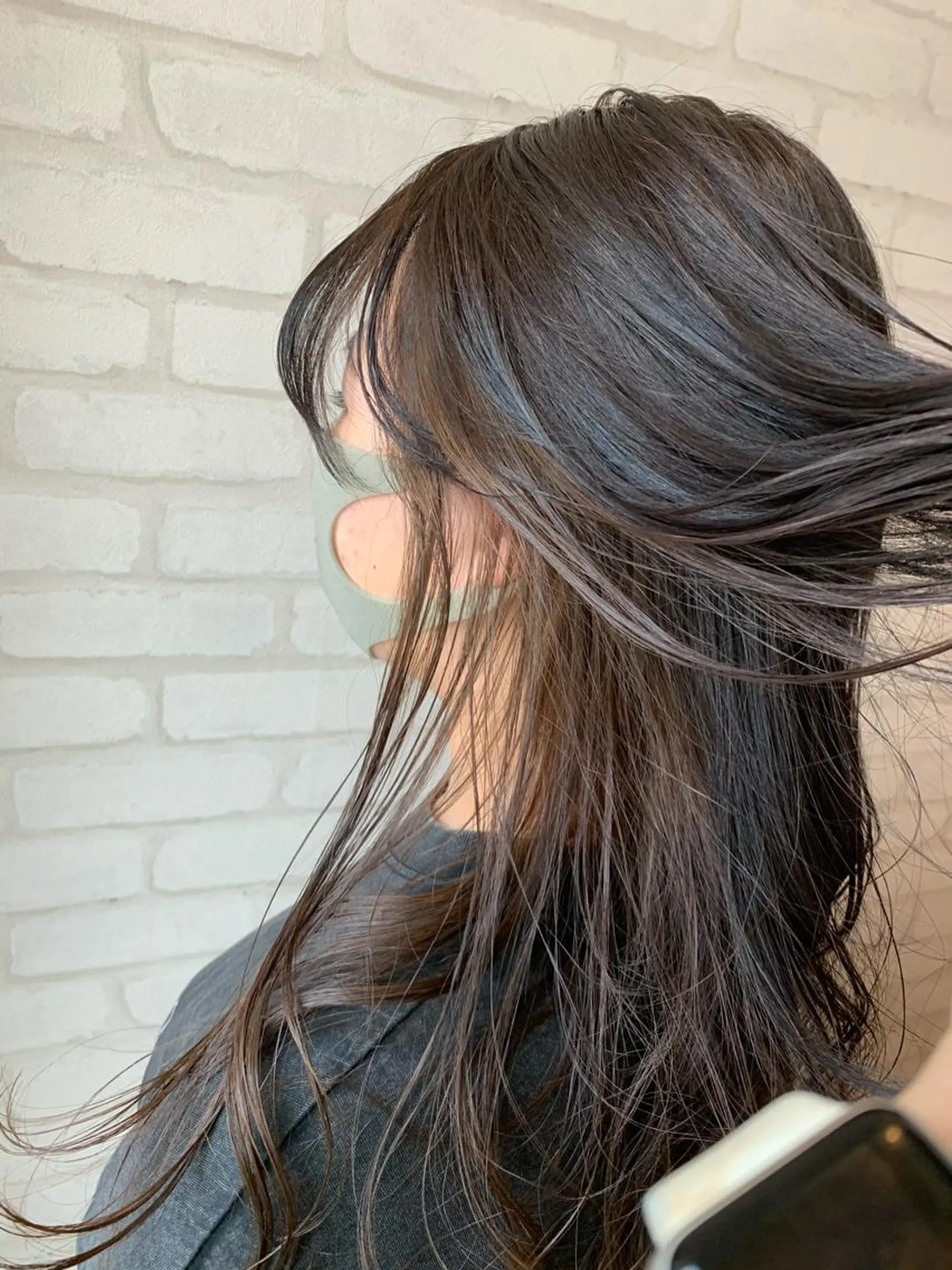 セミロング カラー インナーカラー タケダケイ /ショート/ボブのヘアスタイル