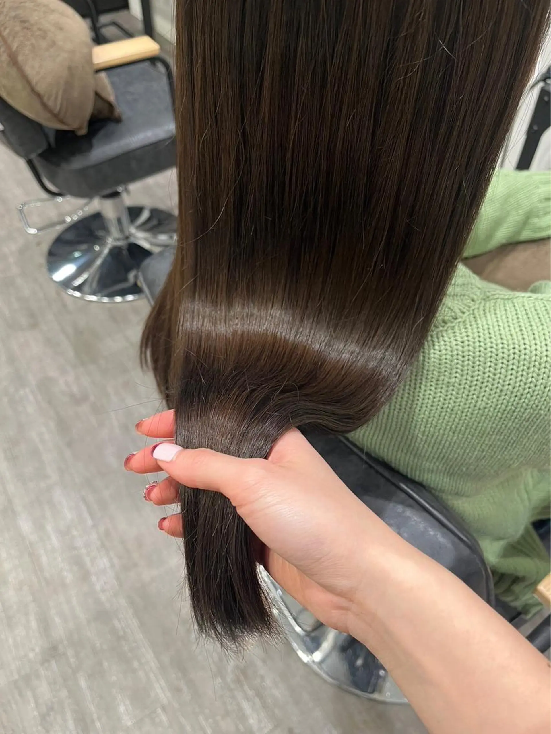 ロング カラー 片平 帆香のヘアスタイル