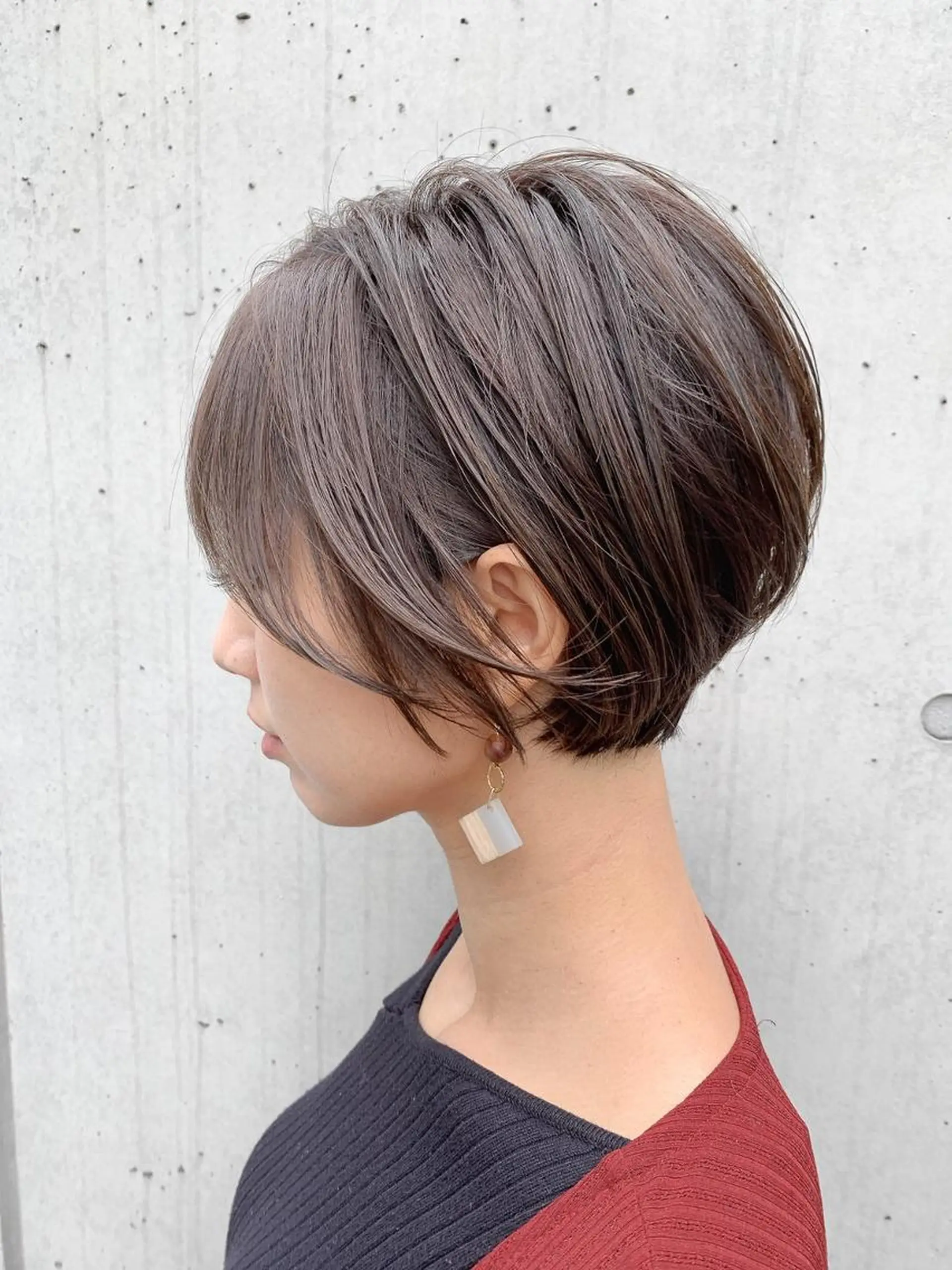パーマ ミディアム カラー ヘアアレンジ ビューティービースト 一宮店のヘアスタイル