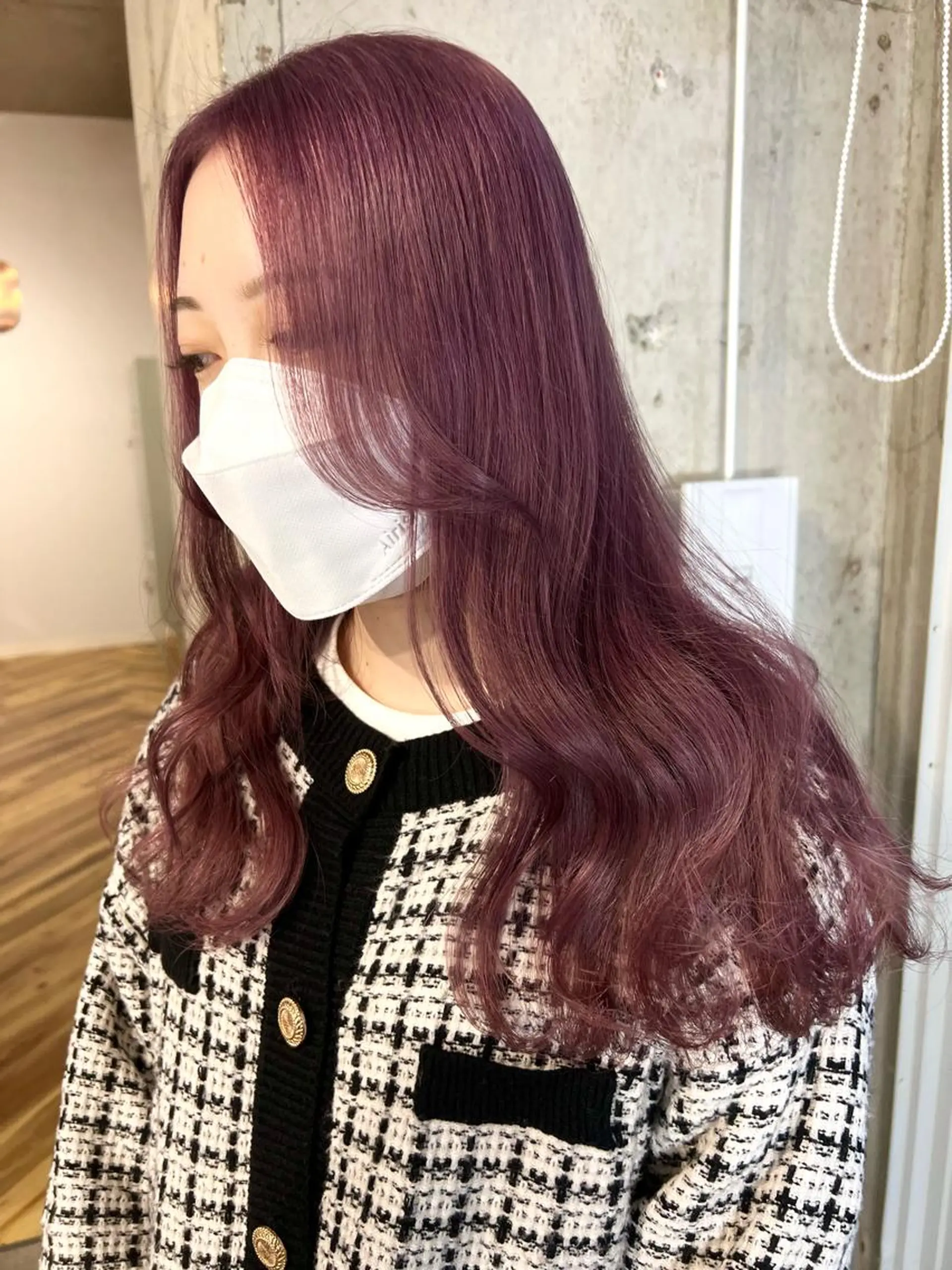 ロング カラー バレイヤージュ ブリーチ ケアブリーチ ハイライトカラー インナーカラー ヘアカラー トリートメント lani 天神大名/ブリーチのヘアスタイル