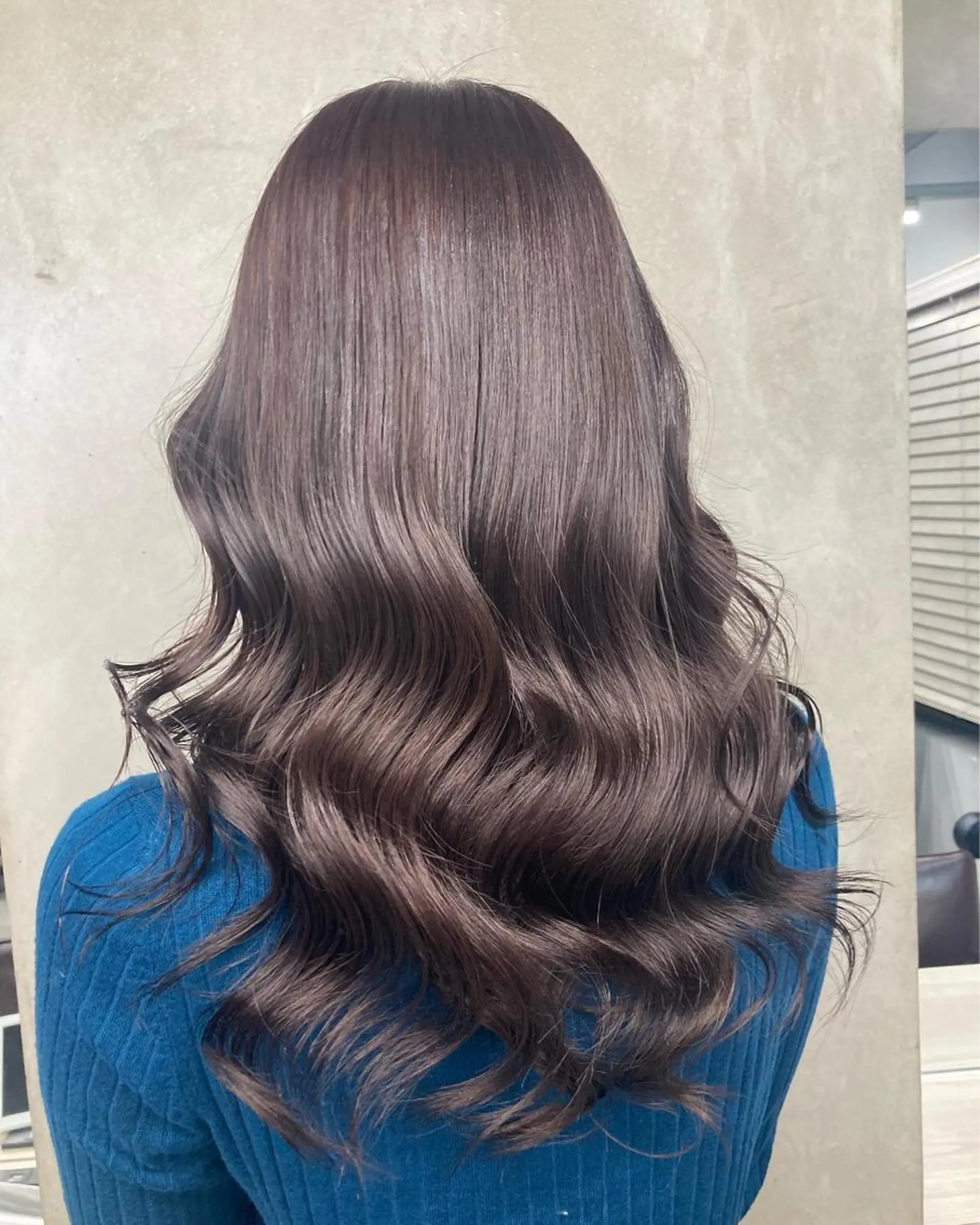 セミロング カラー ベージュカラー モカベージュ ヘアカラー ブリーチ&似合せボブ 田中寛十のヘアスタイル