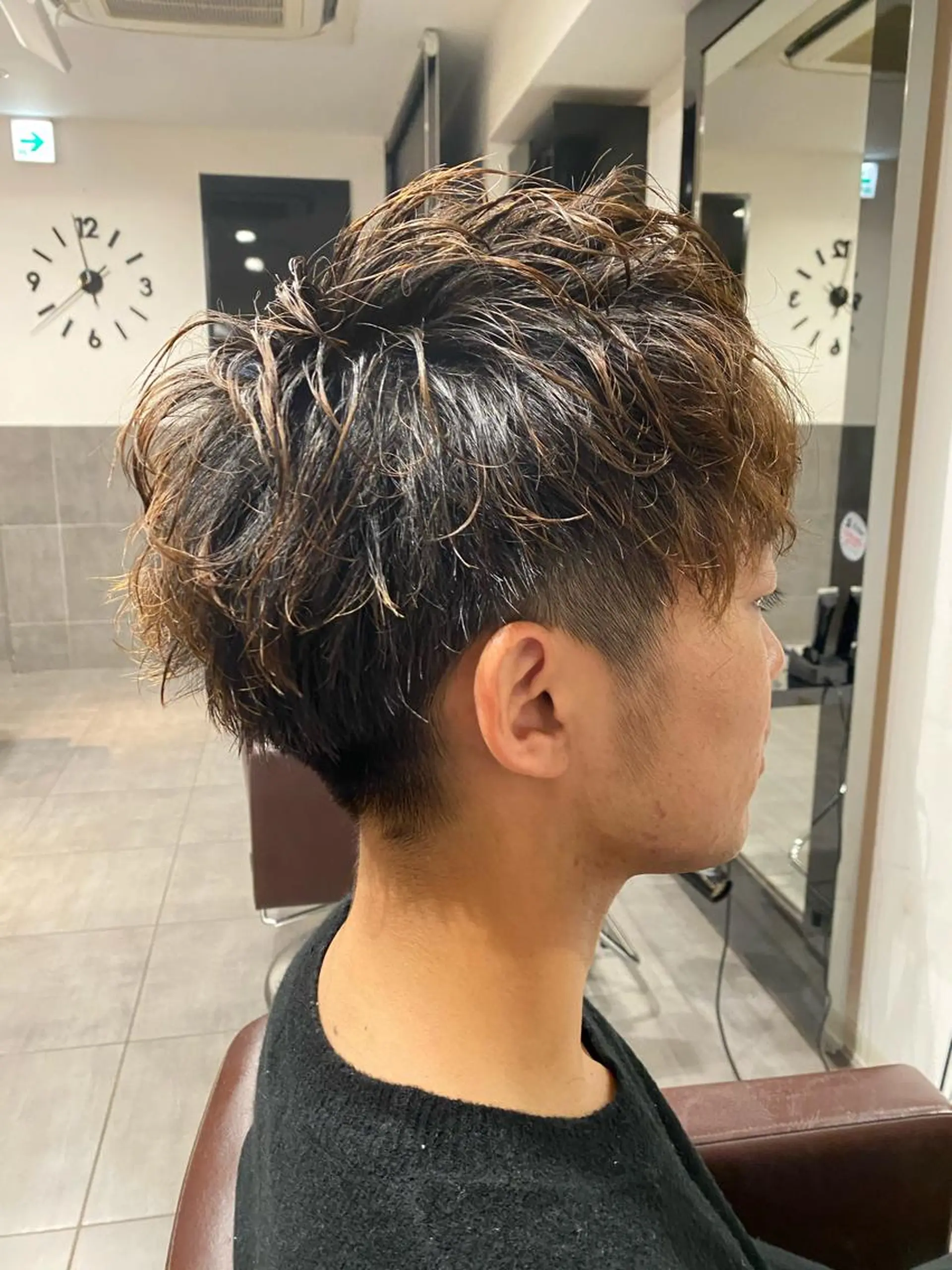 メンズ カット パーマ ⭕️メンズパーマ⭕️ 山口 裕太郎のヘアスタイル