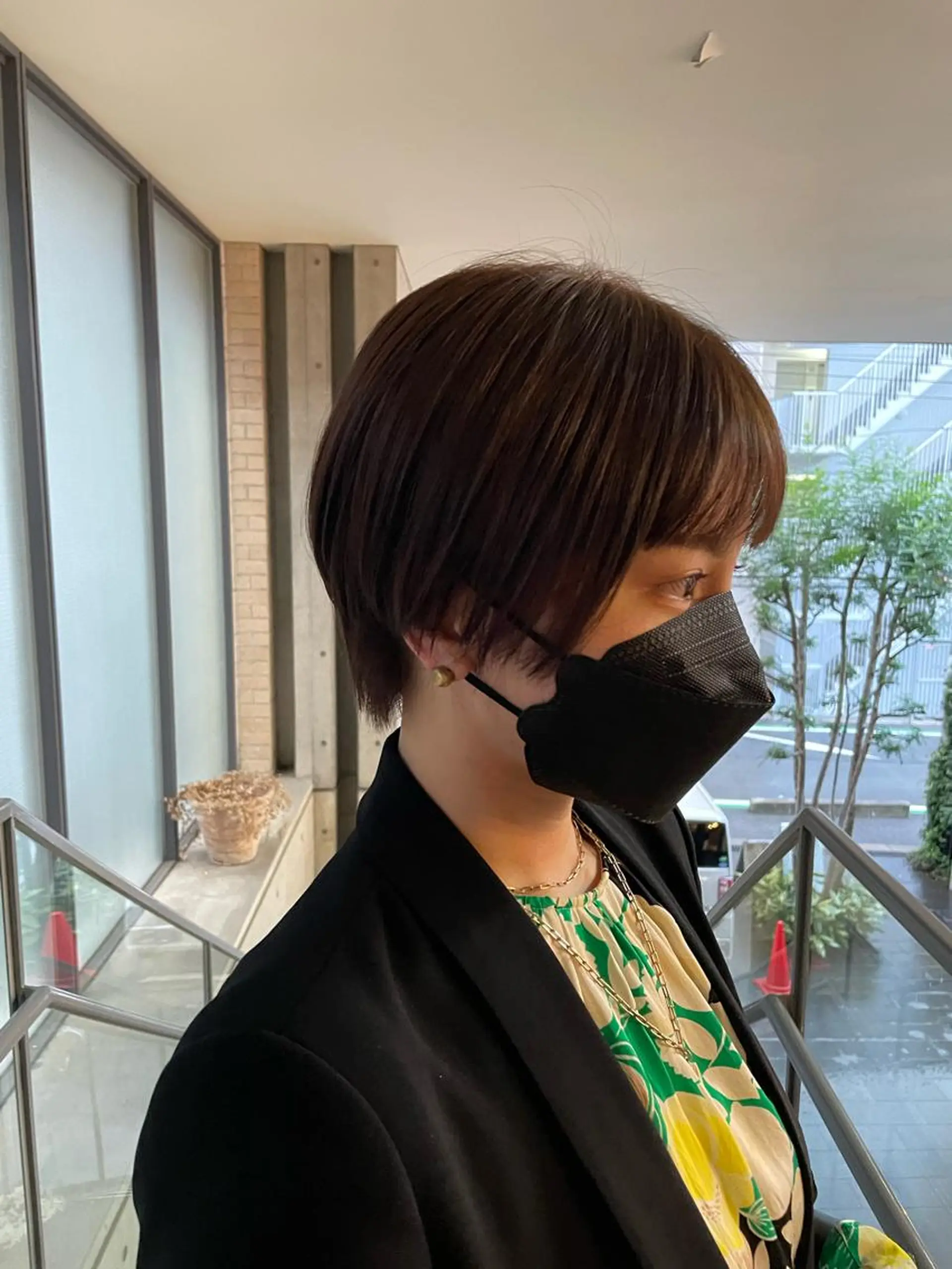 ショート カラー ベージュカラー ショートヘア やすだ しおりのその他イメージ