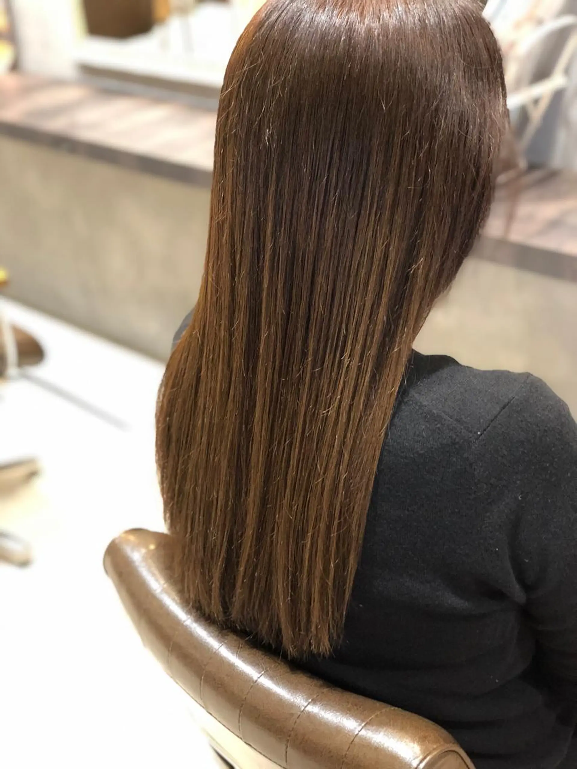 ロング トリートメント カット 縮毛矯正 トリートメント 髪質改善 美髪縮毛矯正・坂田のヘアスタイル
