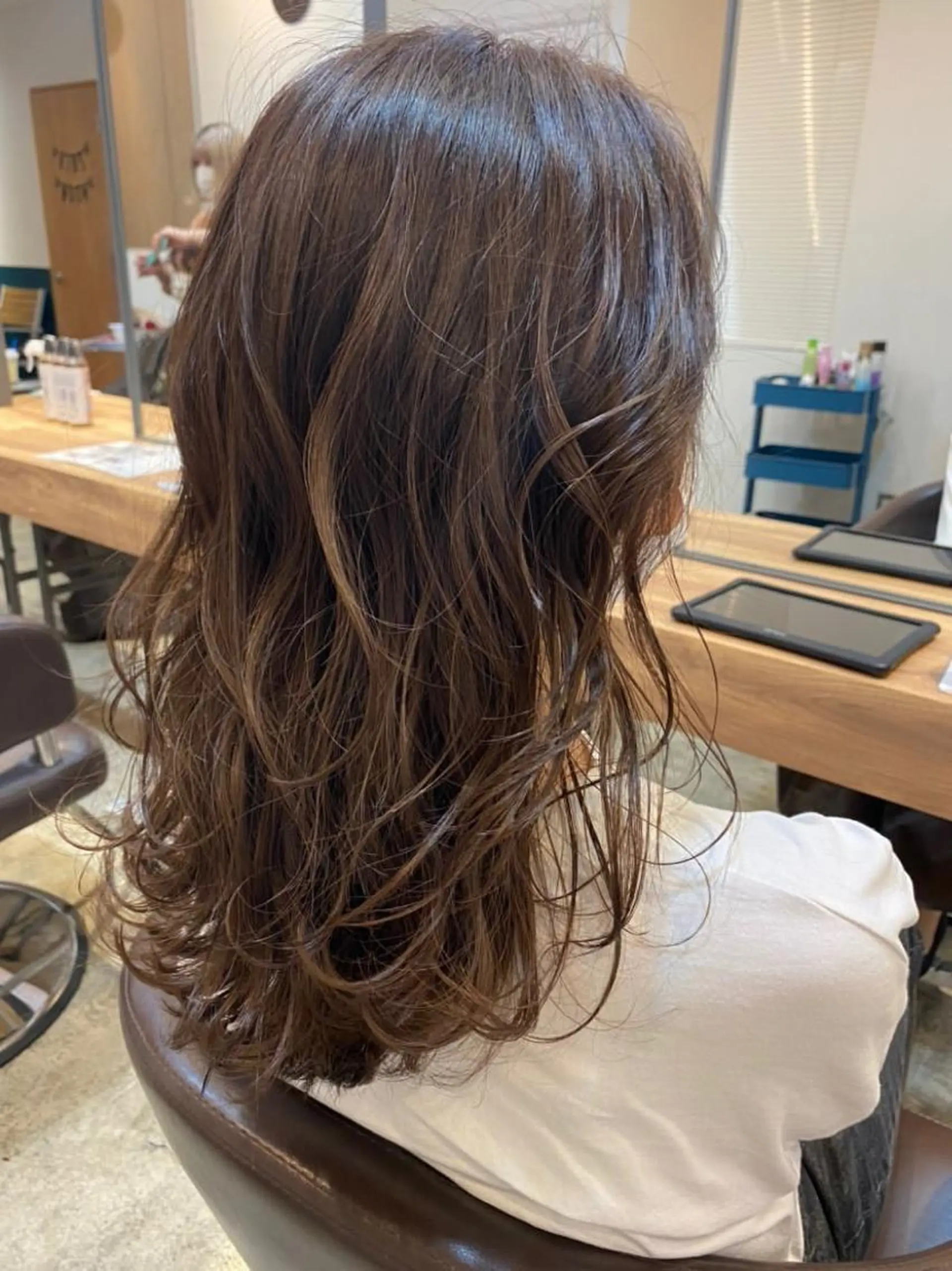 ロング ハイライト レイヤーカット fit stand所属・fit stand /HIIRAGIのヘアスタイル