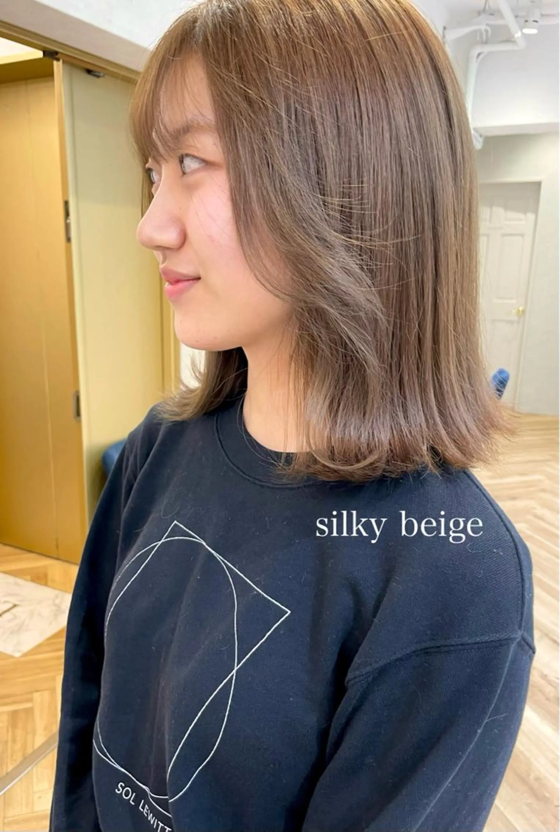 ミディアム ♥️ブリーチ/ボブ/ レイヤー♥️maiのヘアスタイル