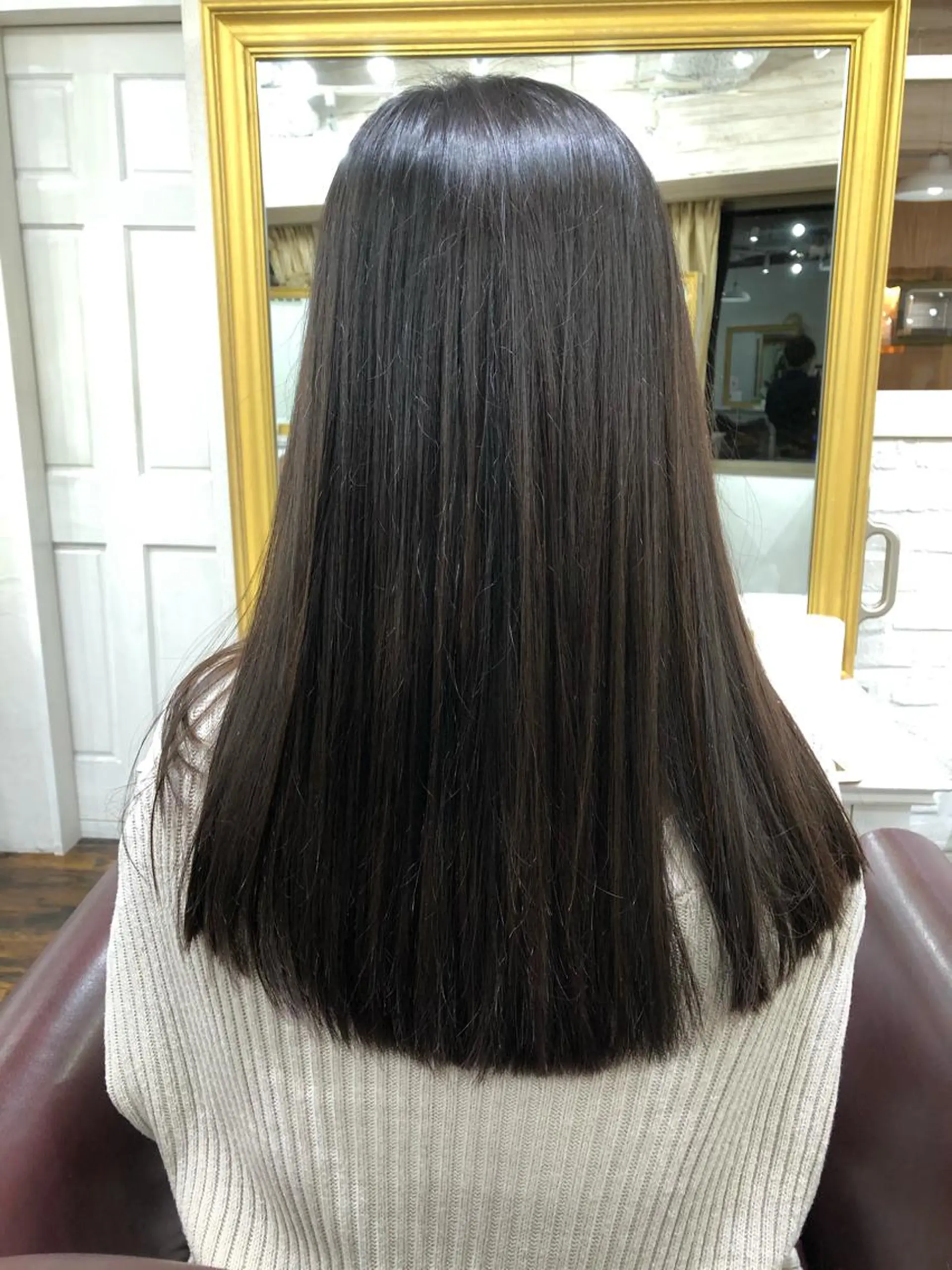 セミロング カラー アッシュ ベージュカラー 透明感カラー レイヤー×髪質改善✨ 渋谷/佐藤侑哉のヘアスタイル