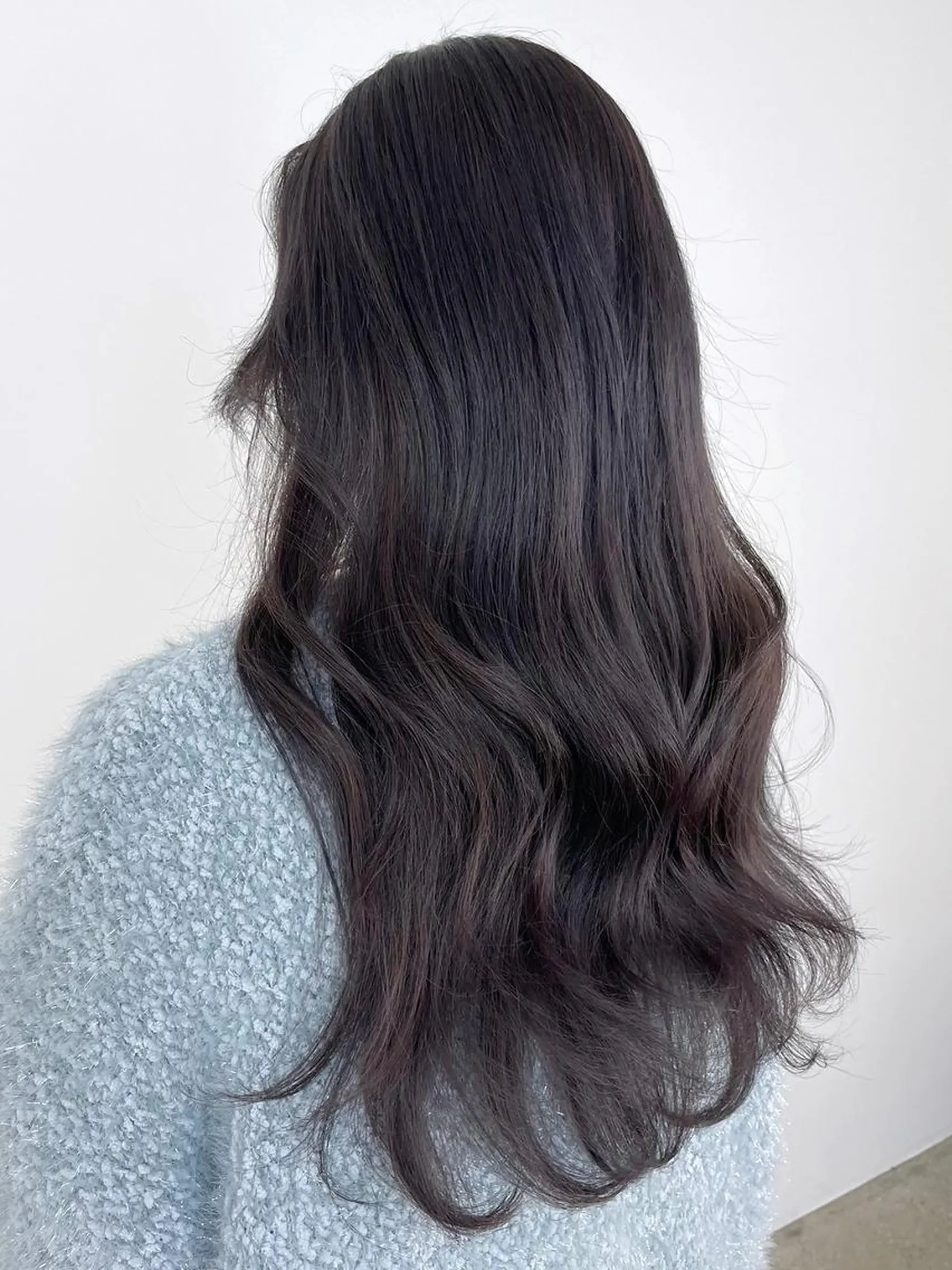 セミロング カラー パーマ ヘアアレンジ グレージュ ラベンダーカラー ラベンダーグレージュ ラベンダーグレー カット ヘアカラー トリートメント ITbyALBUM 八王子店のヘアスタイル