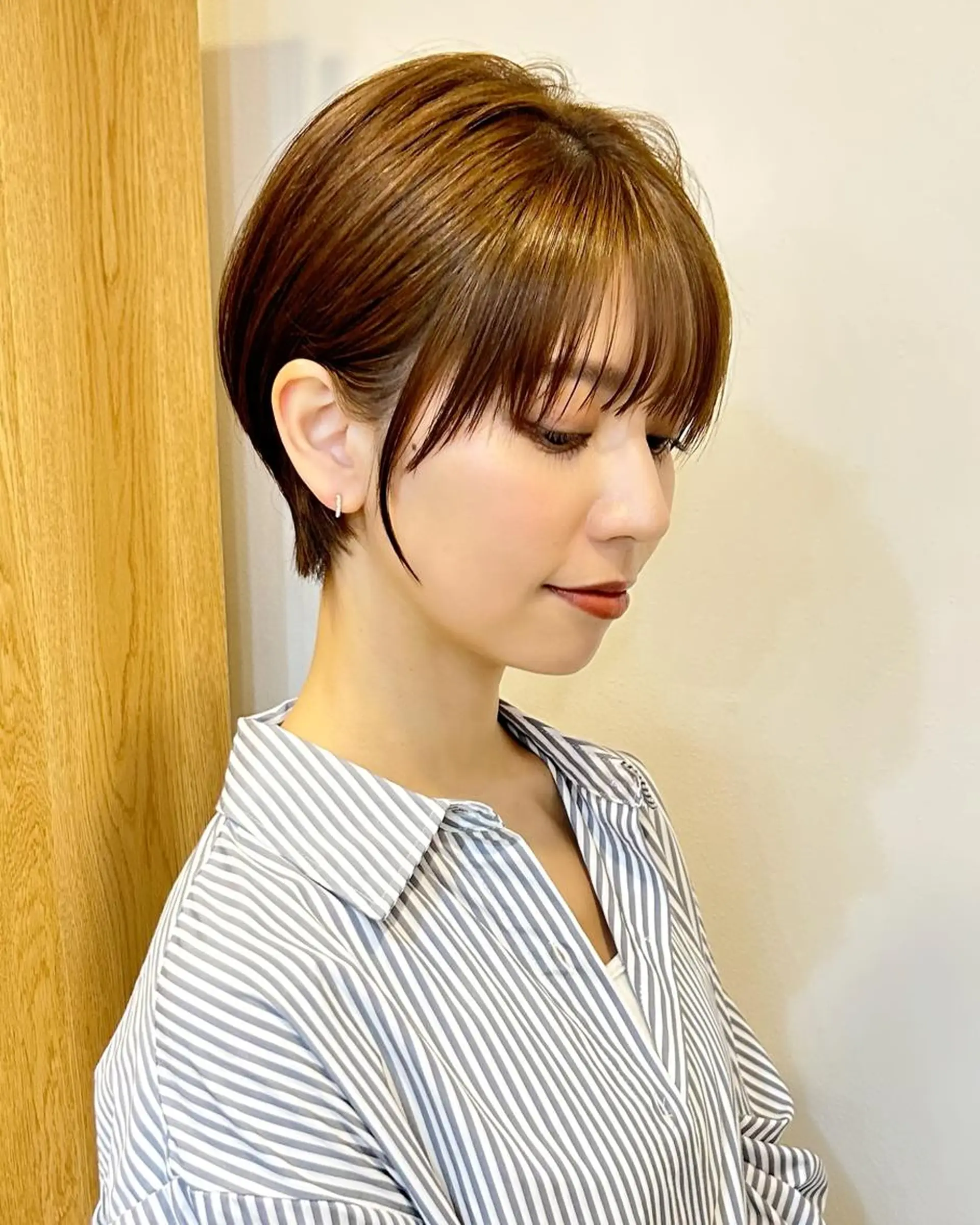 ショート カット トリートメント ioe 茶屋町のヘアスタイル