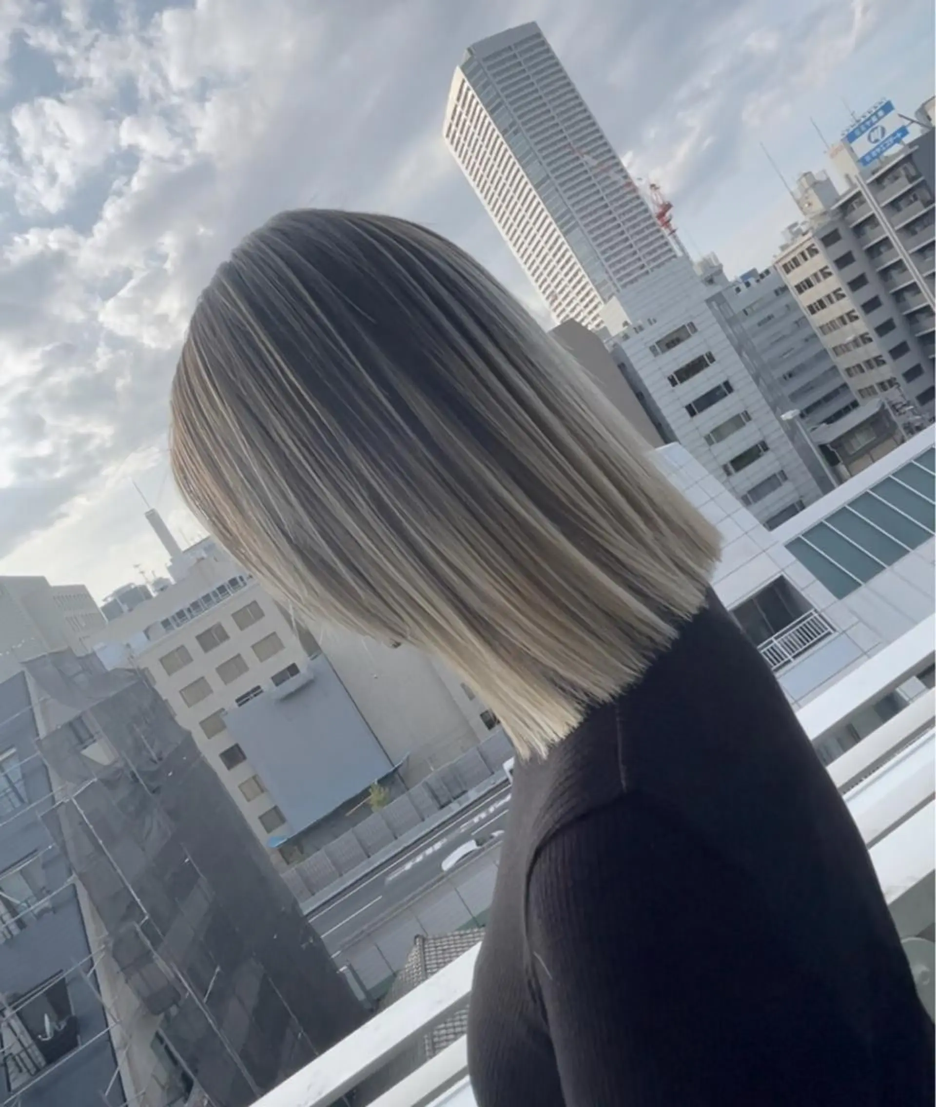 セミロング カラー エクステ プライベートサロン LyoN/RYOTAのヘアスタイル