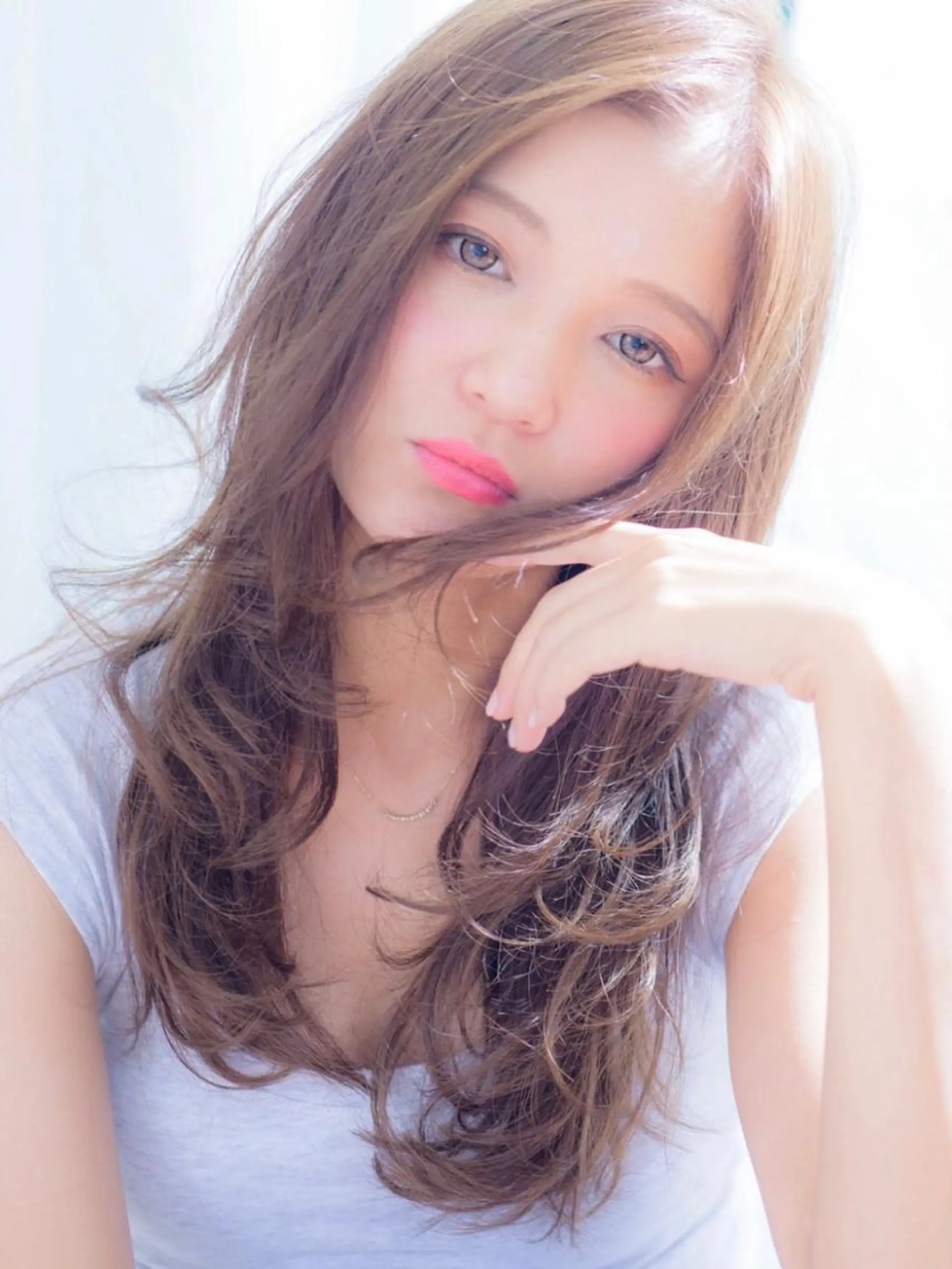 ロング カラー イルミナカラー 小顔カット トリートメント カット ヘアカラー トリートメント 酸熱トリートメント/ 髪質改善🌟玉井香奈のヘアスタイル