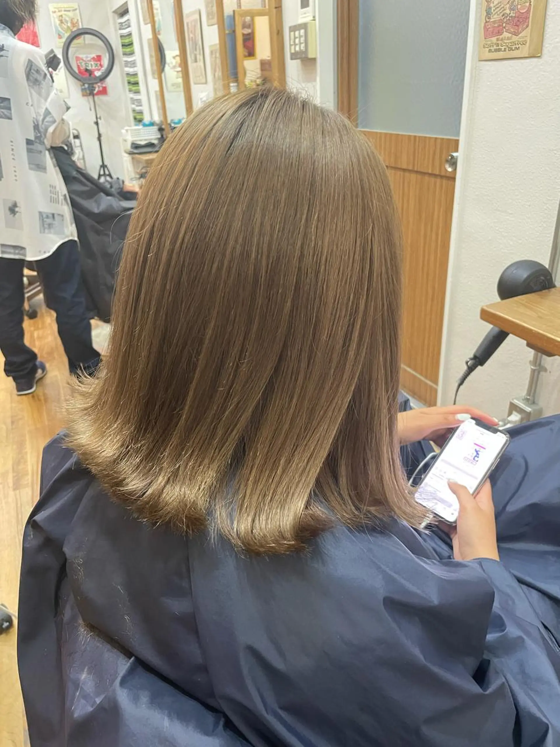 ミディアム カット ヘアカラー 🔥メンズ特化美容師 NAOTO🔥のヘアスタイル