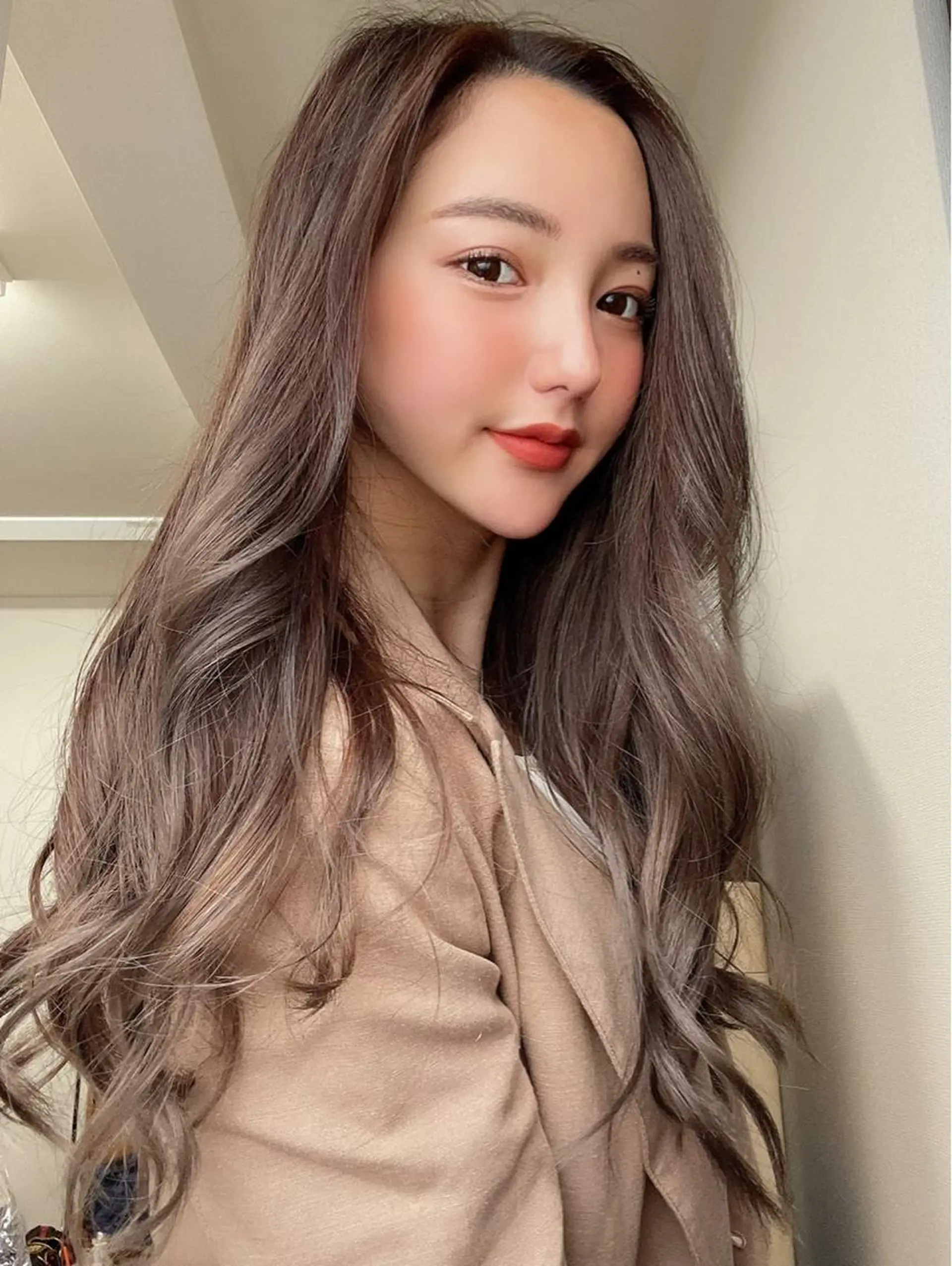 カラー 透明感カラー ハイライトカラー アンククロス kyokaのヘアスタイル