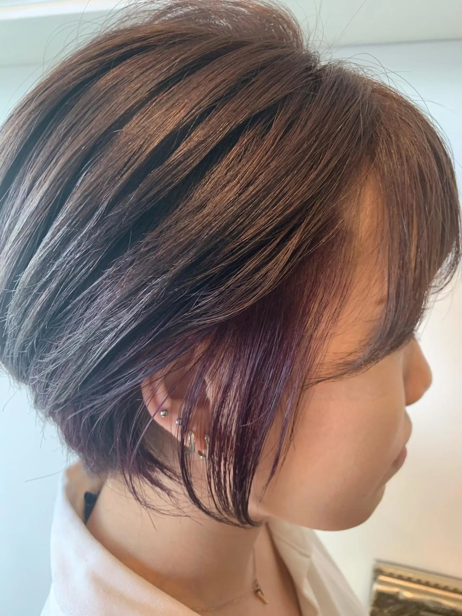 ショート ヘアカラー トリートメント ヘッドスパ ヘアセット 山口 竣也のヘアスタイル