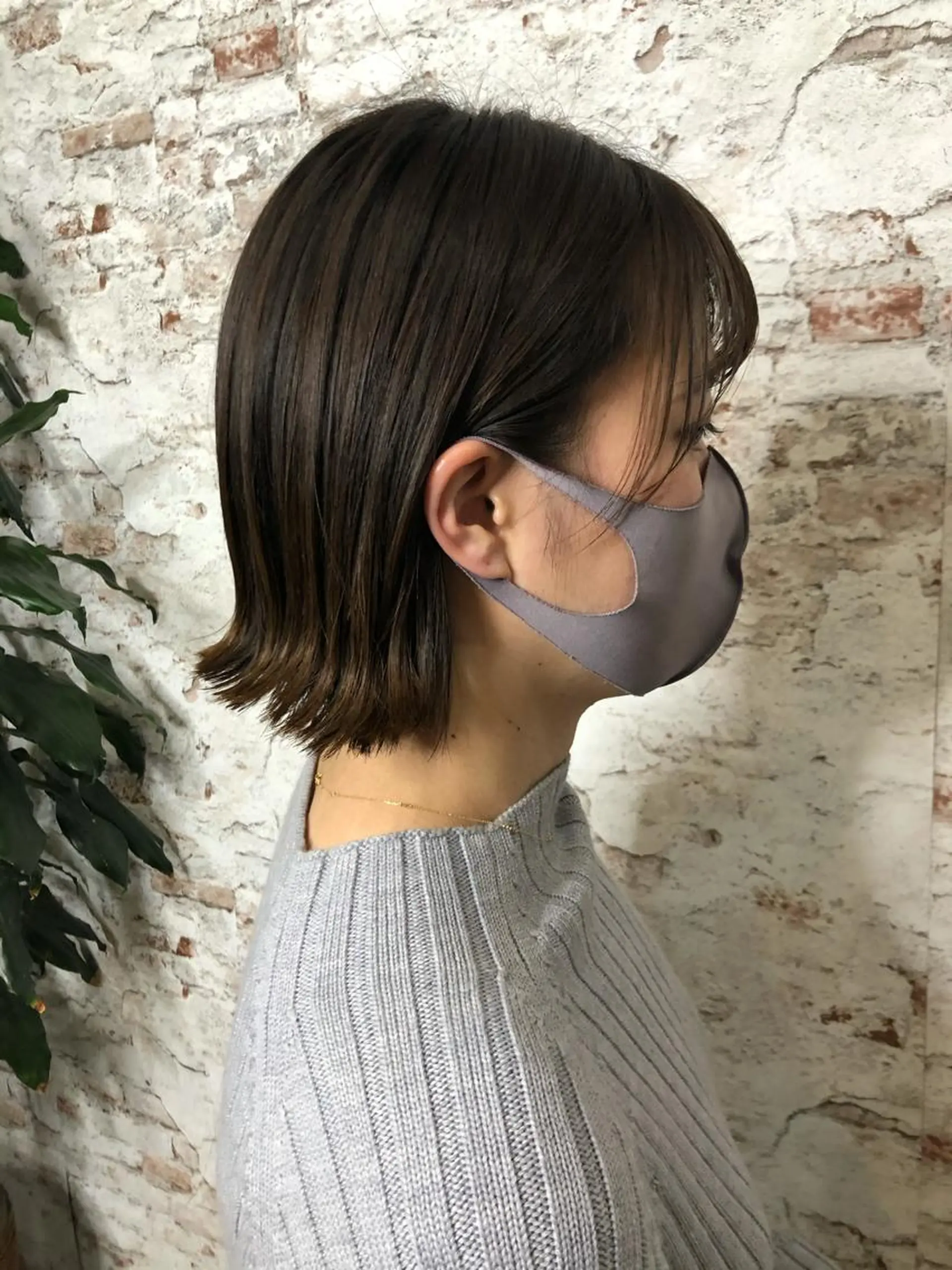 ショート パーソナルカラー 藤本夢のヘアスタイル