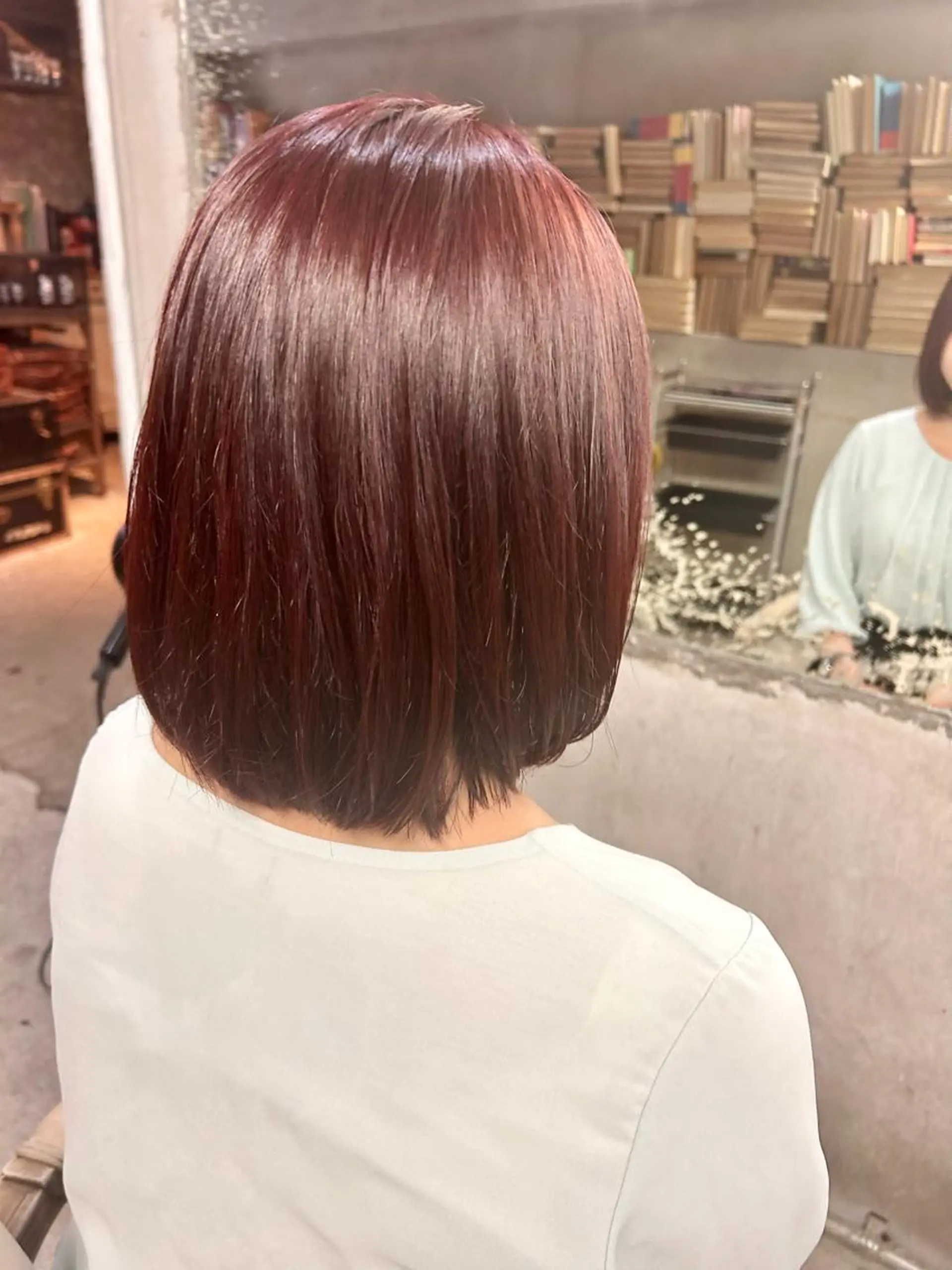 ミディアム カラー お任せヘア☘️☘️ 及川渚のヘアスタイル