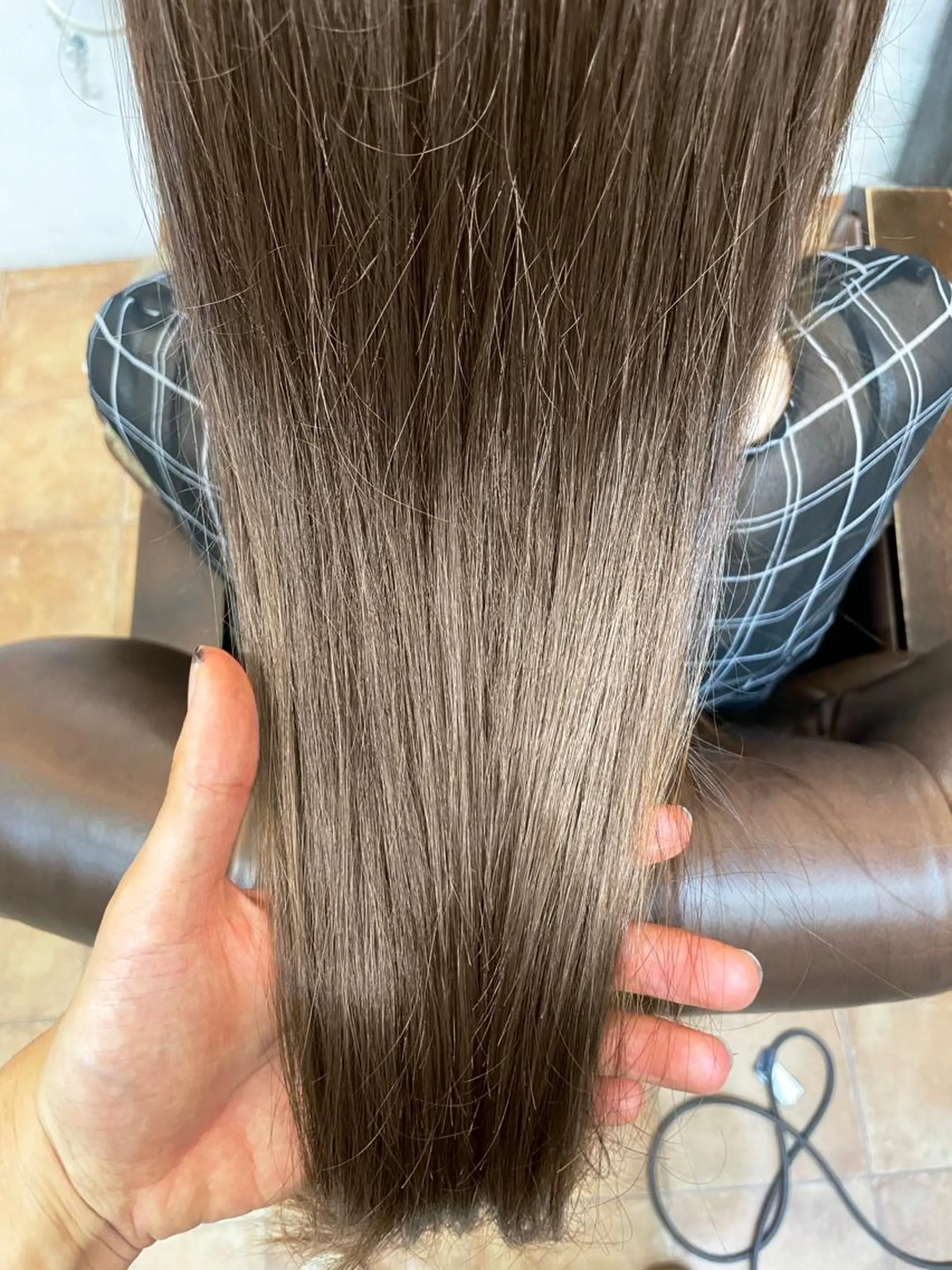 ロング カラー トリートメント メンズパーマ 本多のヘアスタイル
