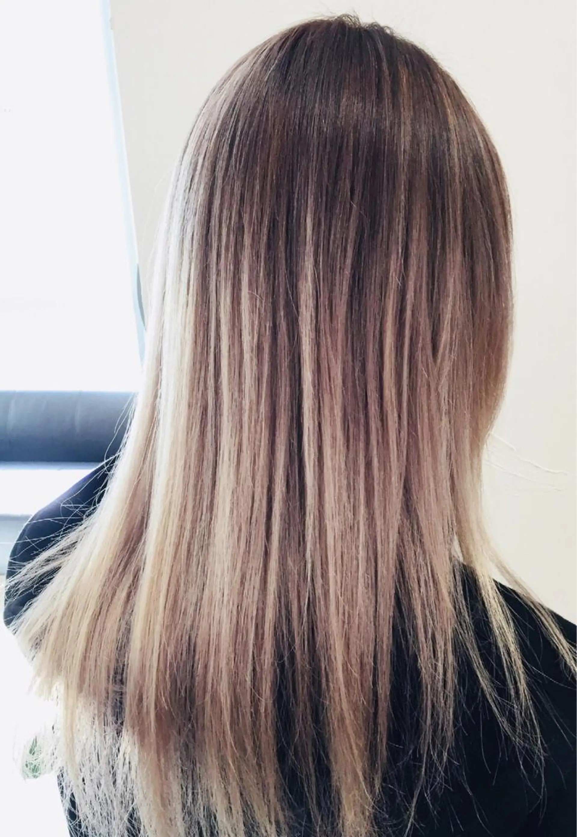 ロング カラー ヘアカラー トリートメント 船津武俊 フナツタケトシのヘアスタイル