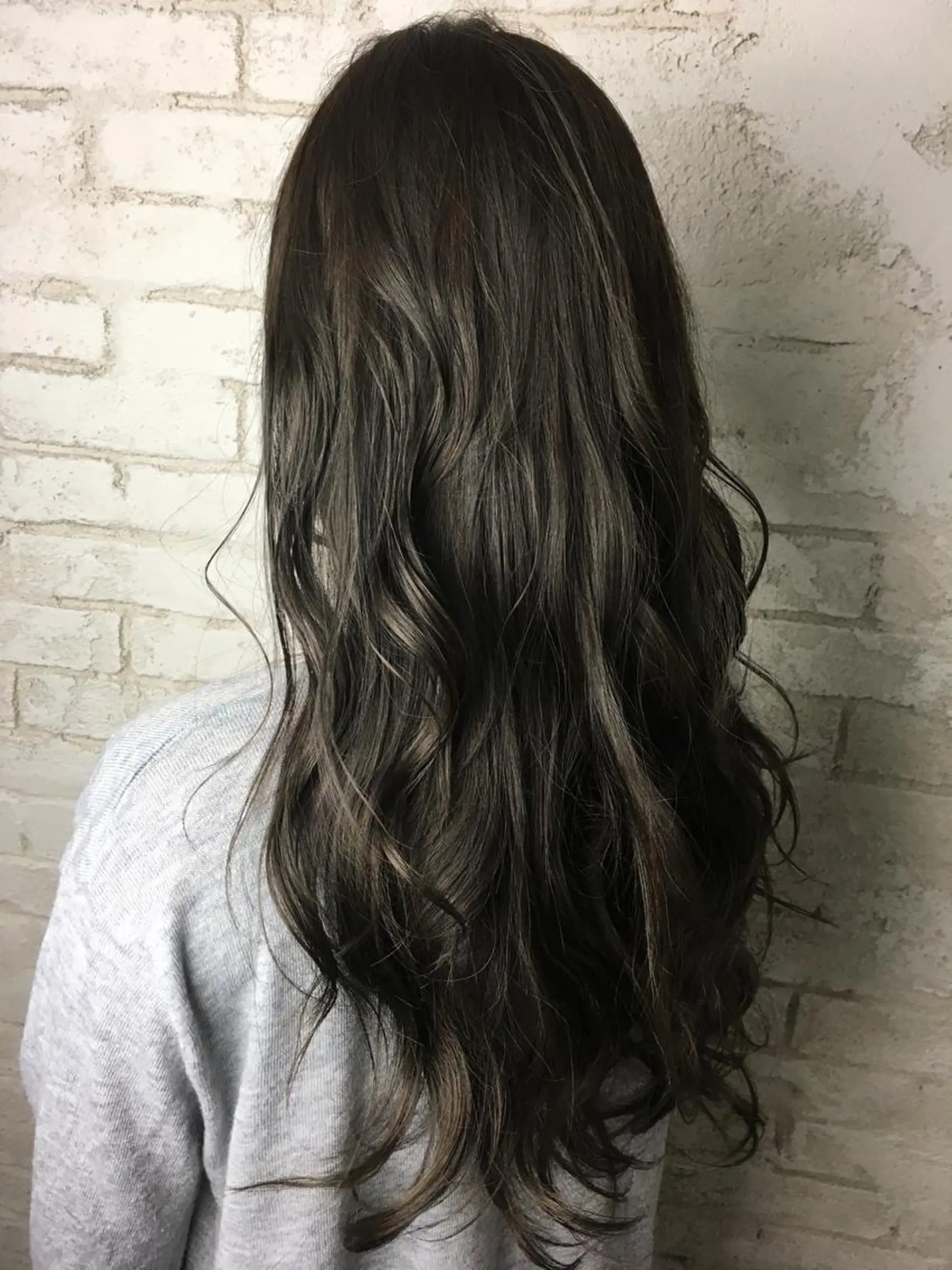 ロング カラー アッシュ 🎀モテ髪ミルクティ ー🎀yasunaのヘアスタイル